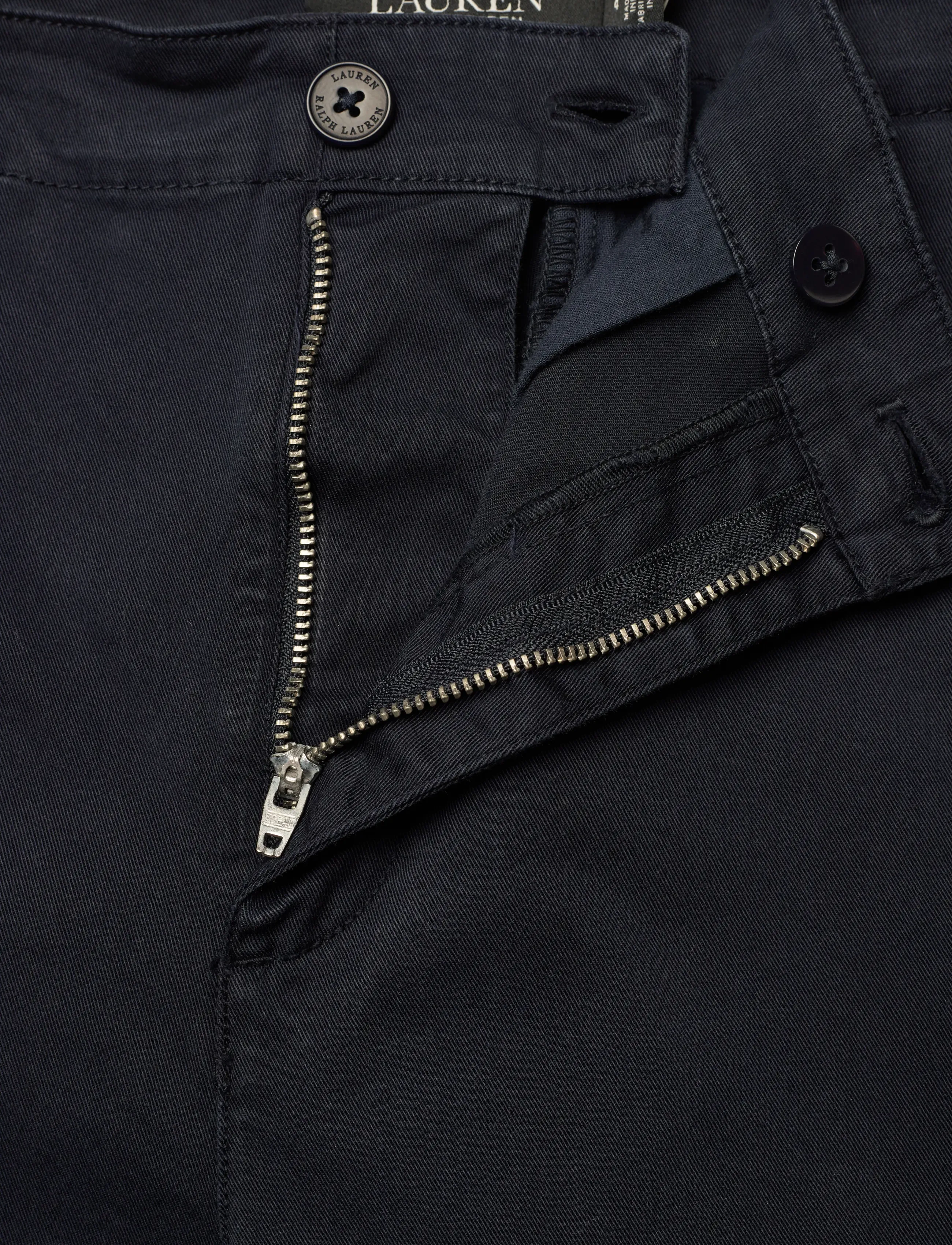 Lauren Ralph Lauren - Stretch Cotton Chino Flare Pant - chinos - lauren navy - 3