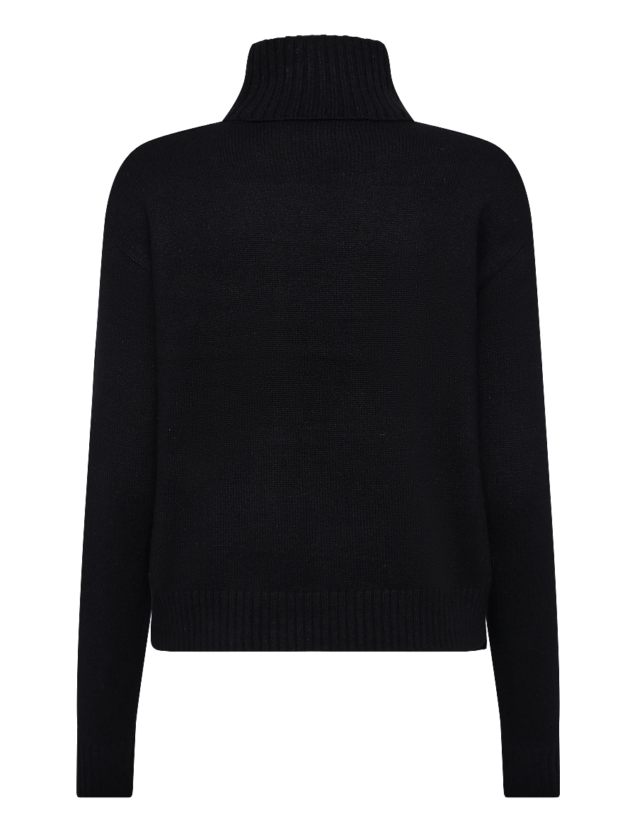 Lauren Ralph Lauren - Logo Cashmere Turtleneck Sweater - kasjmier - black - 2