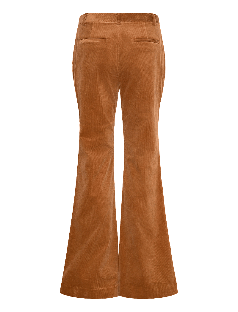 Lauren Ralph Lauren - High-Rise Corduroy Flare Pant - alt laiad püksid - cinnamon bark - 1