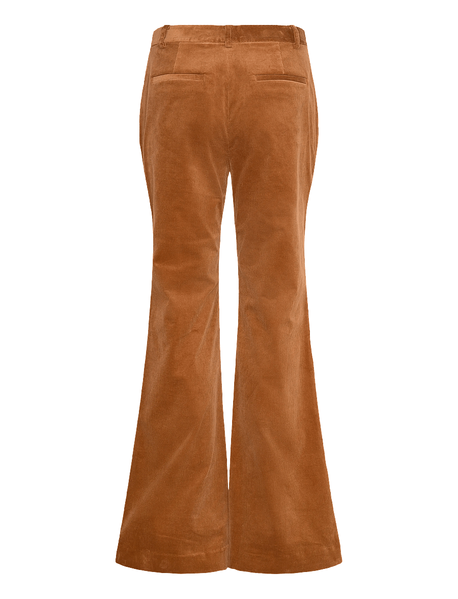 Lauren Ralph Lauren - High-Rise Corduroy Flare Pant - schlaghose - cinnamon bark - 1