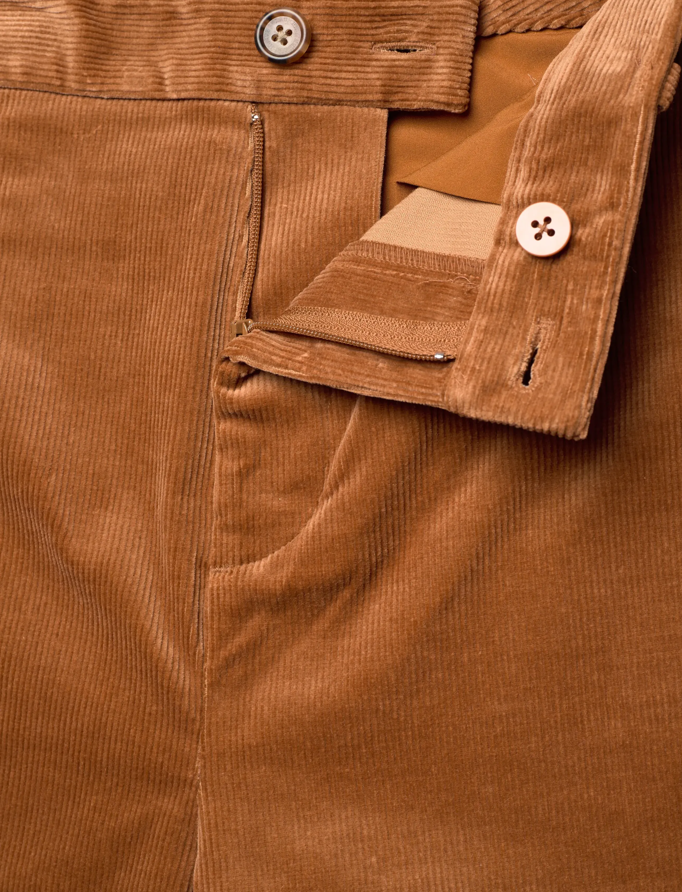 Lauren Ralph Lauren - High-Rise Corduroy Flare Pant - schlaghose - cinnamon bark - 3