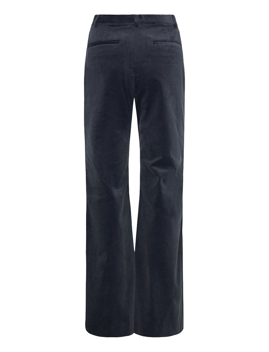 Lauren Ralph Lauren - High-Rise Corduroy Flare Pant - pantalons évasés - lauren navy - 1
