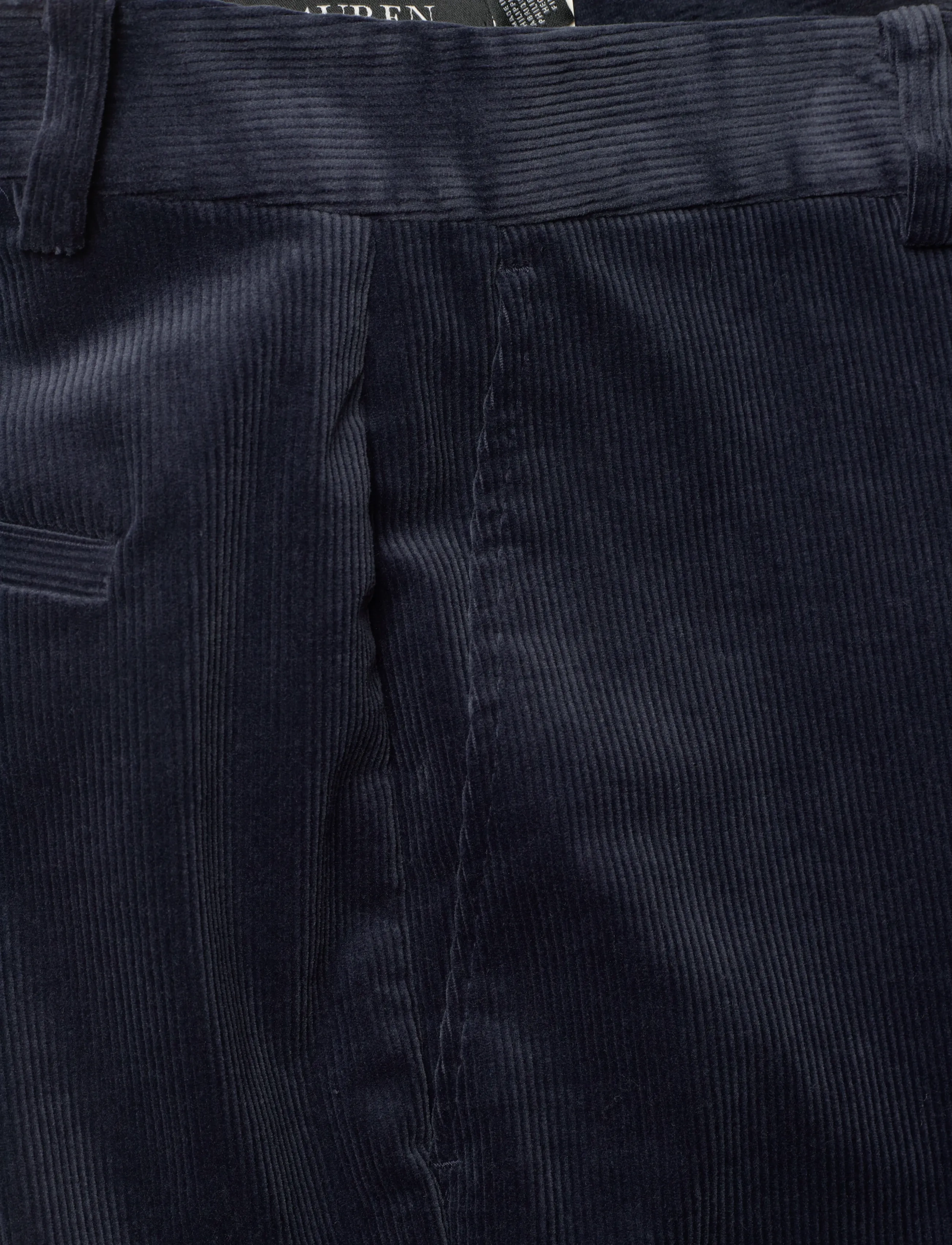 Lauren Ralph Lauren - High-Rise Corduroy Flare Pant - pantalons évasés - lauren navy - 2