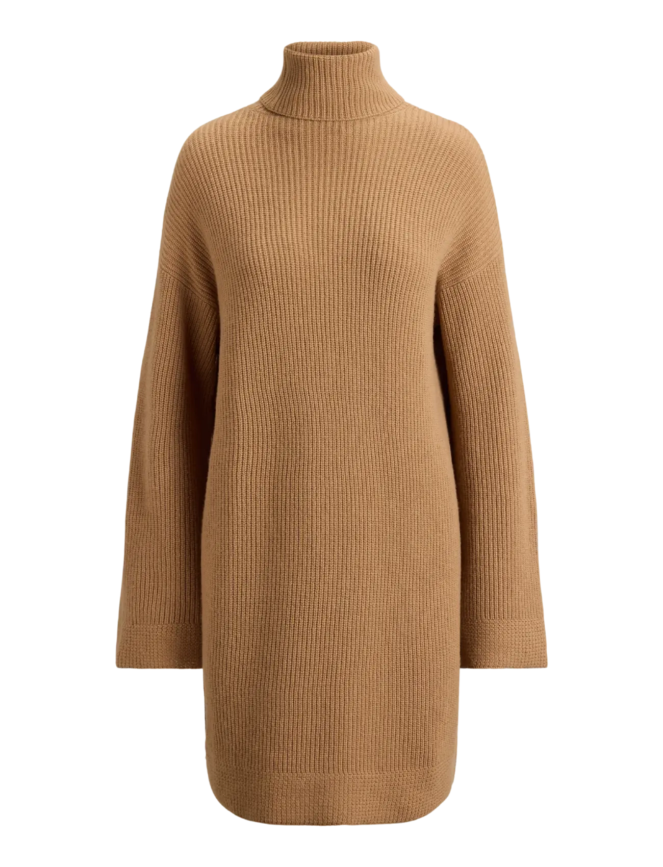 Lauren Ralph Lauren - WOOL CASHMERE-LS DRESS - lauren camel - 1