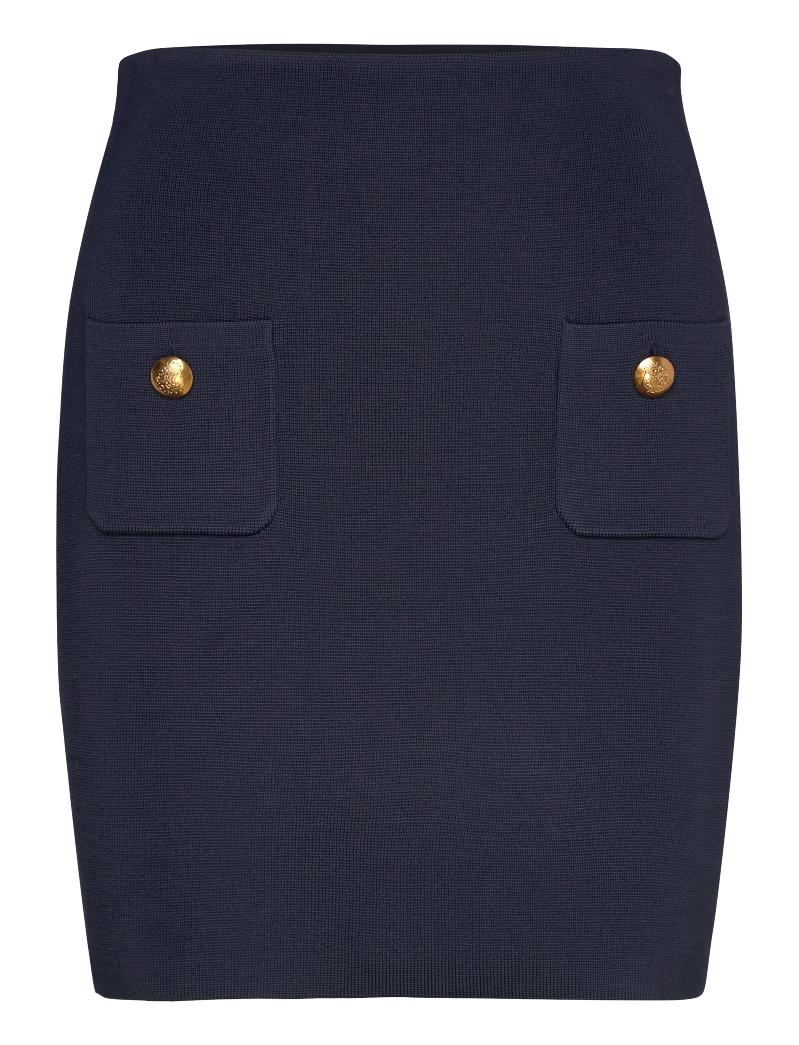 Lauren Ralph Lauren Button-Trim Sweater Pencil Miniskirt - Kläder - LAUREN NAVY / navy