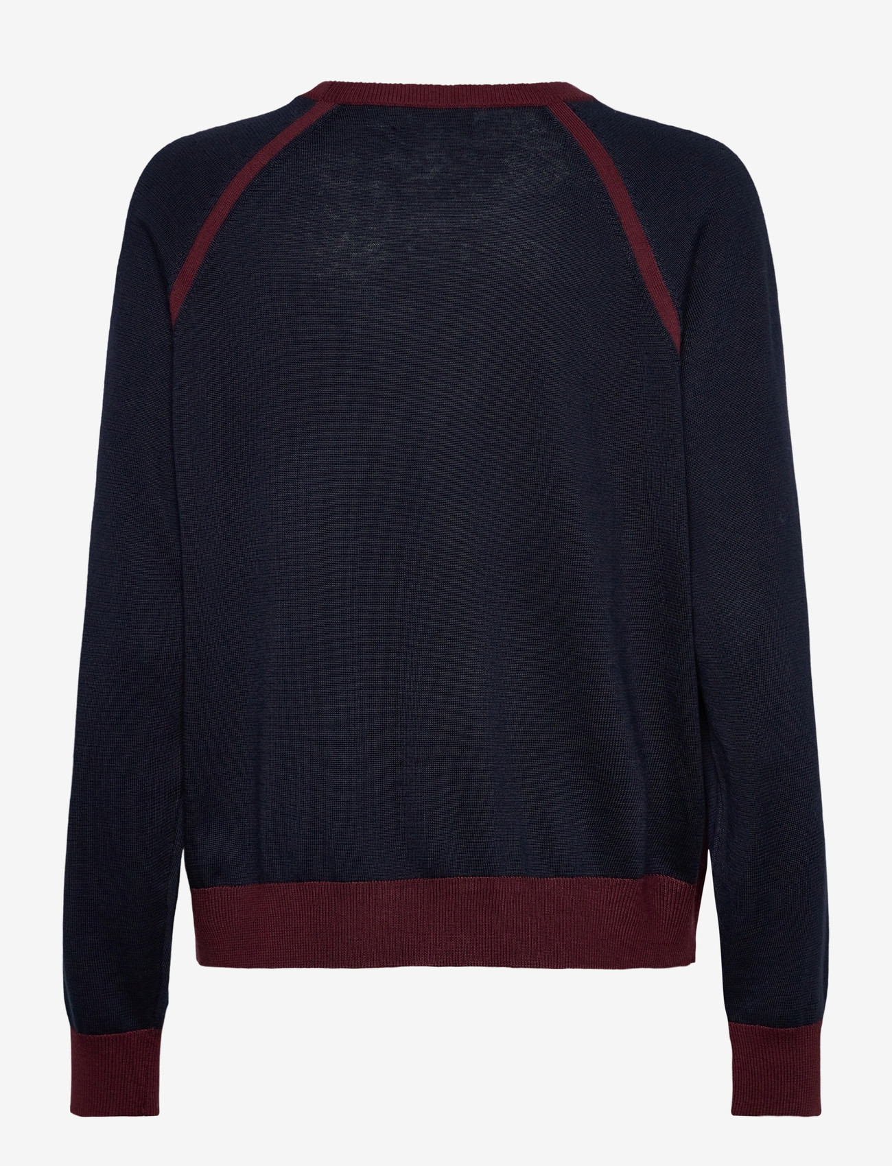 Lauren Ralph Lauren - Equestrian-Print Cotton-Blend Sweater - striktrøjer - lauren navy multi - 1