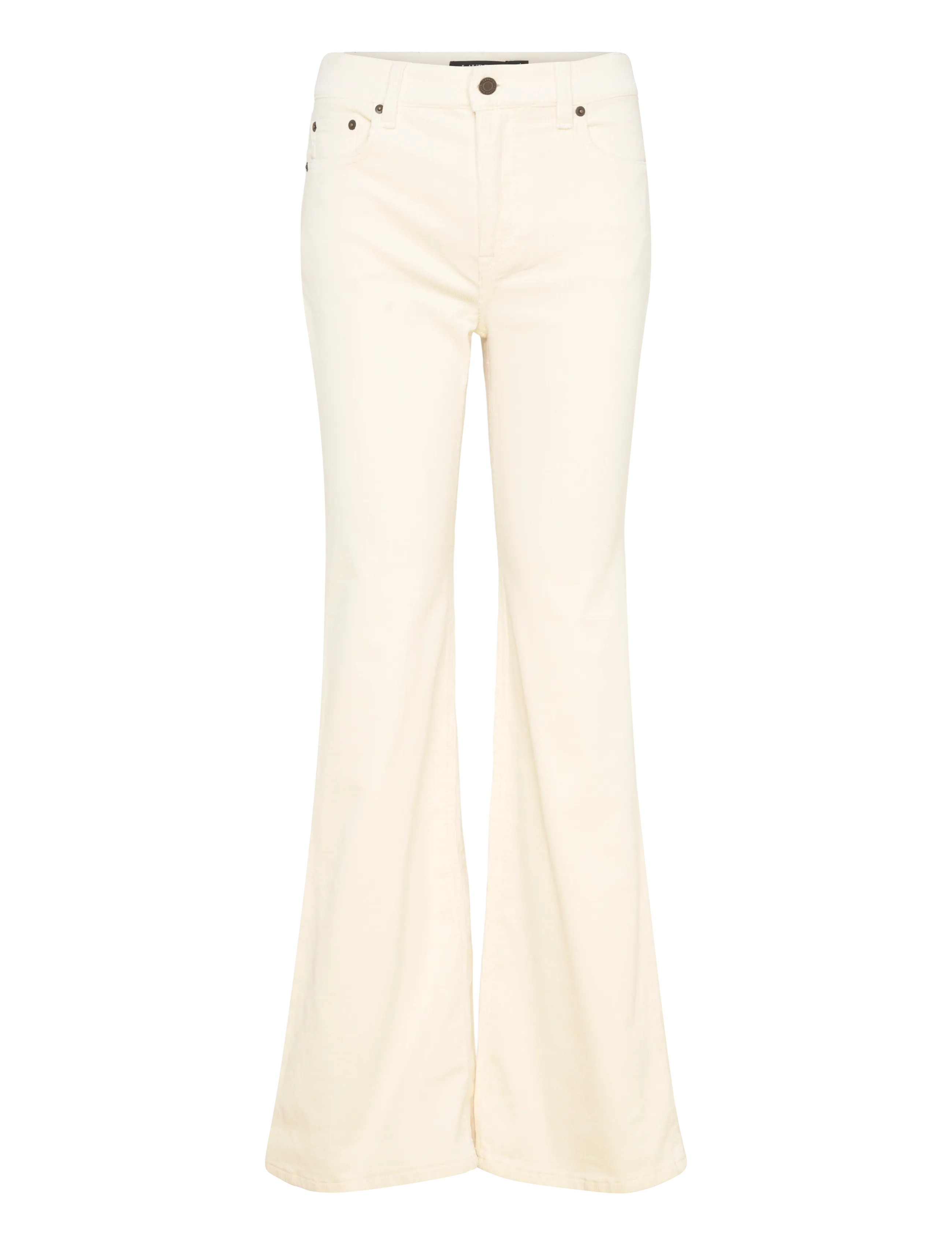 Lauren Ralph Lauren High-Rise Corduroy Flare Pant - Kleidung - MASCARPONE CREAM / cream