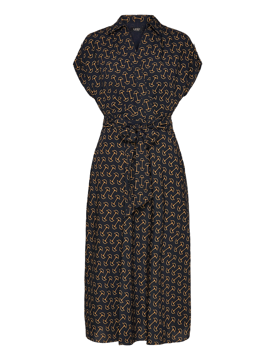 Lauren Ralph Lauren - POLY CDC 79-DRESS - sommerkleider - navy multi - 1