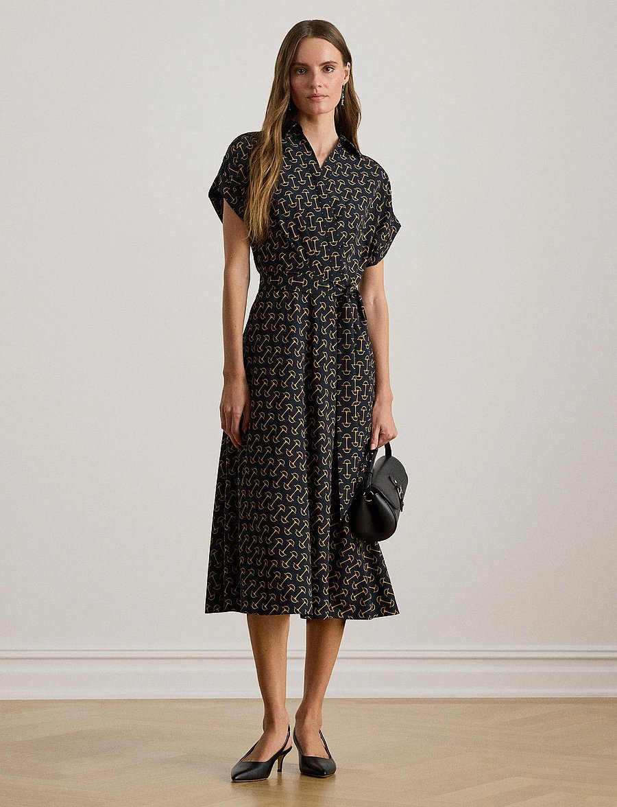 Lauren Ralph Lauren - POLY CDC 79-DRESS - sommerkleider - navy multi - 3