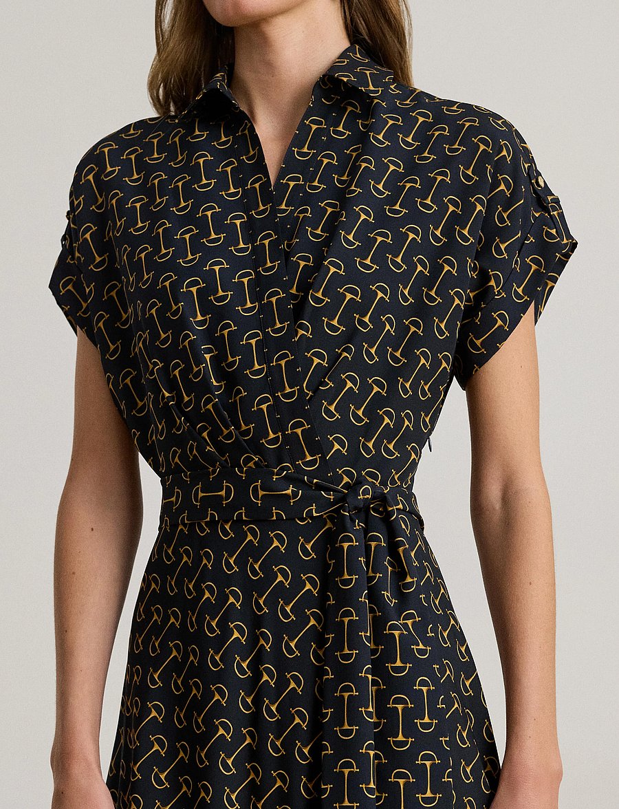 Lauren Ralph Lauren - POLY CDC 79-DRESS - sommerkleider - navy multi - 4