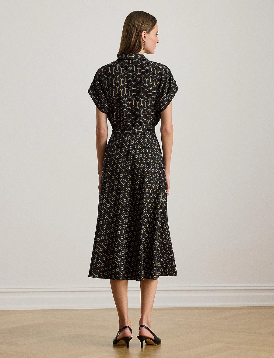 Lauren Ralph Lauren - POLY CDC 79-DRESS - sommerkleider - navy multi - 5