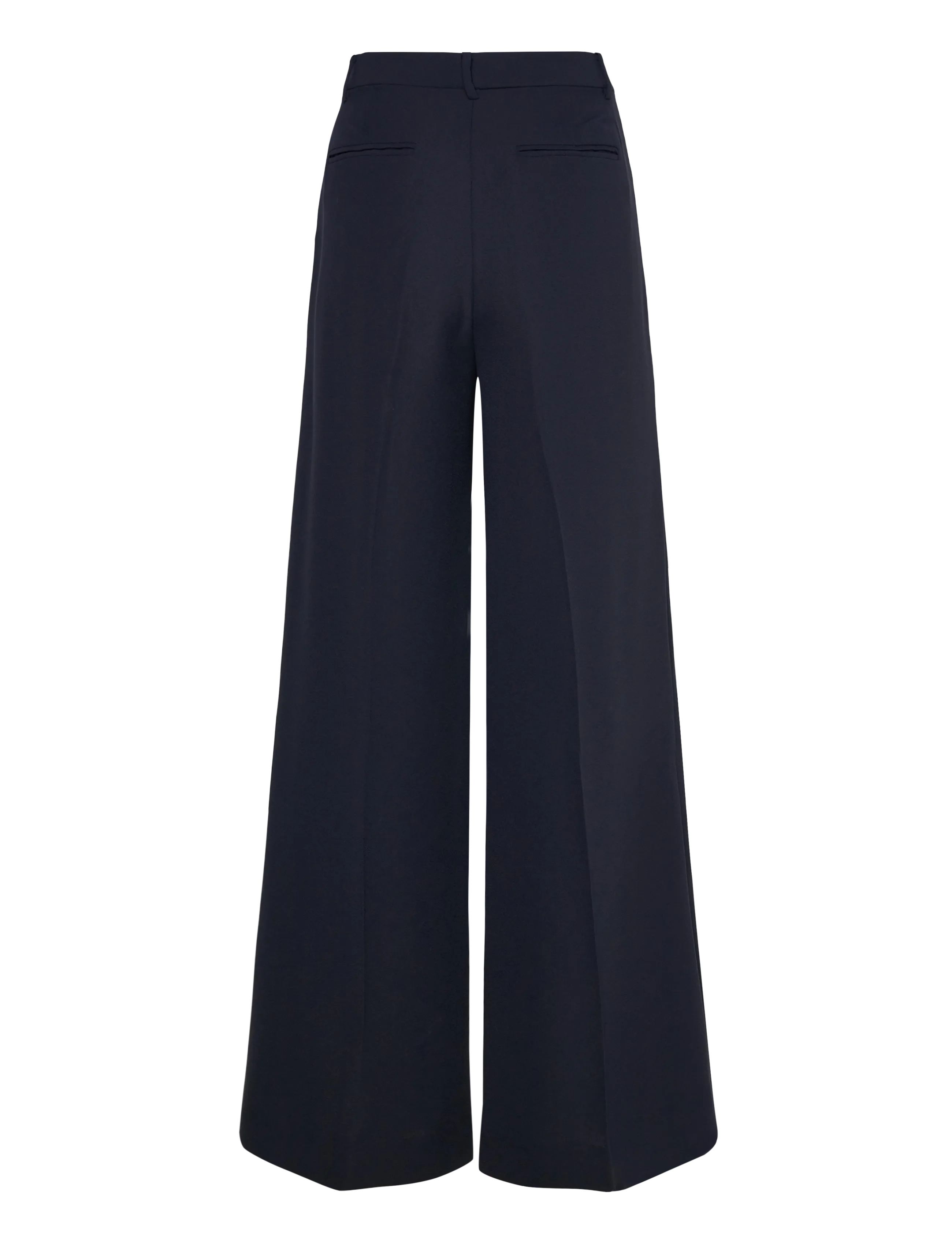 Lauren Ralph Lauren - Double-Faced Georgette Wide-Leg Pant - formell - lauren navy - 2