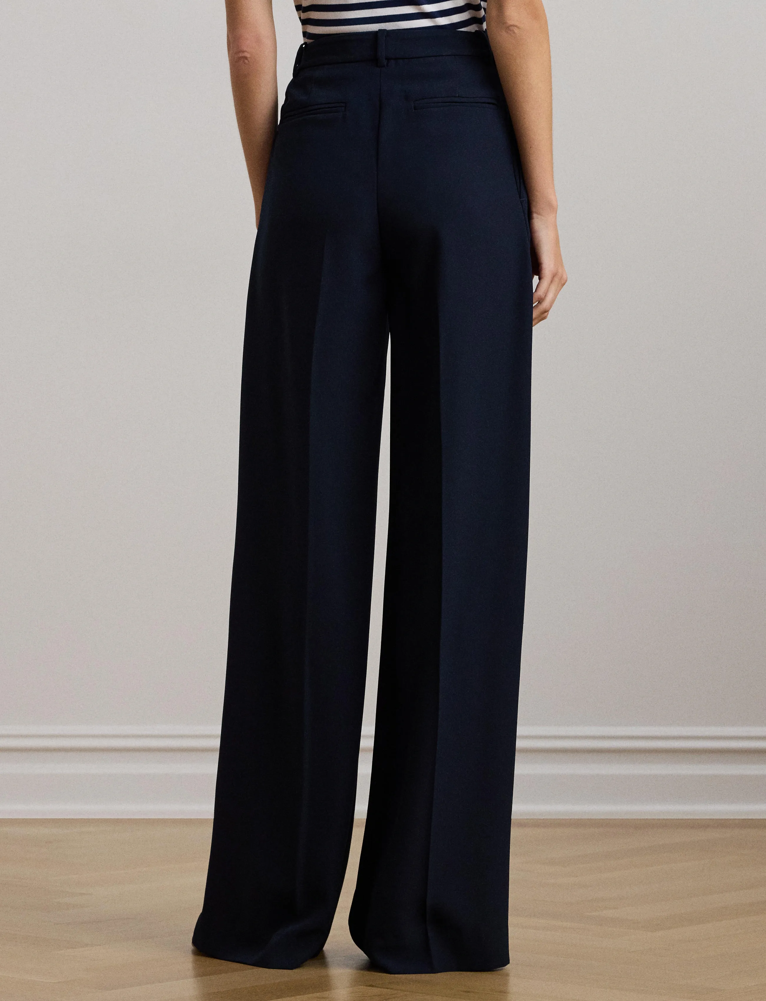 Lauren Ralph Lauren TRIPLE GGT-R-PANT - Kontoririided - LAUREN NAVY / navy