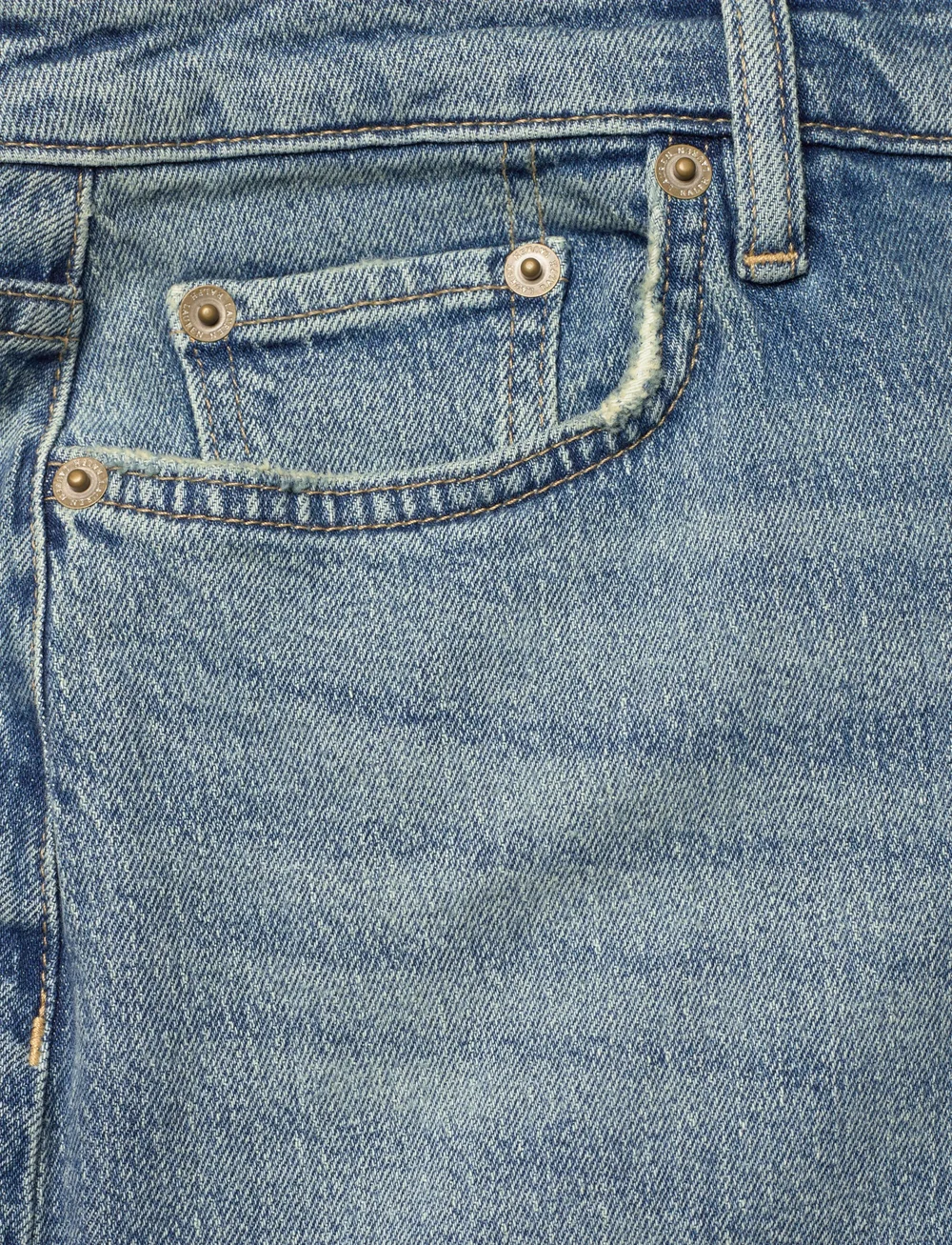 Lauren Ralph Lauren - Denim Pencil Midi Skirt - džinsa svārki - odwin wash - 2