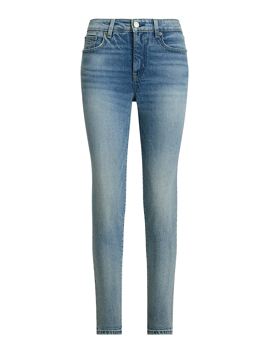 Lauren Ralph Lauren - High-Rise Skinny Ankle Jean - skinny džinsi - odwin wash - 1