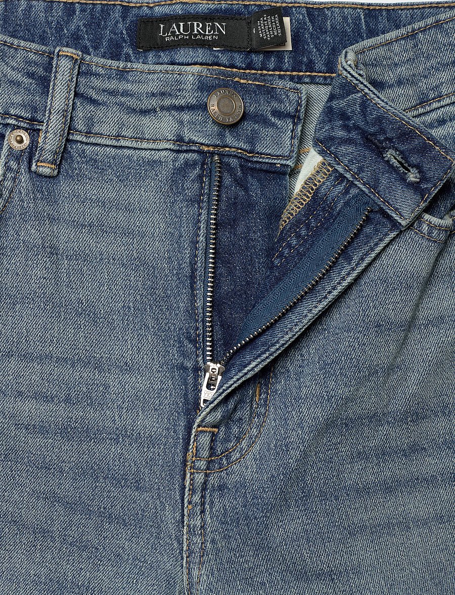 Lauren Ralph Lauren - High-Rise Skinny Ankle Jean - skinny džinsi - odwin wash - 4
