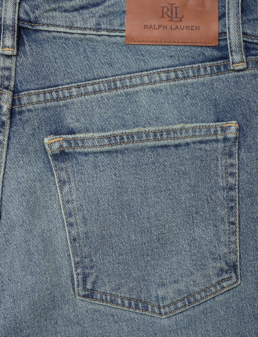 Lauren Ralph Lauren - High-Rise Skinny Ankle Jean - skinny džinsi - odwin wash - 5
