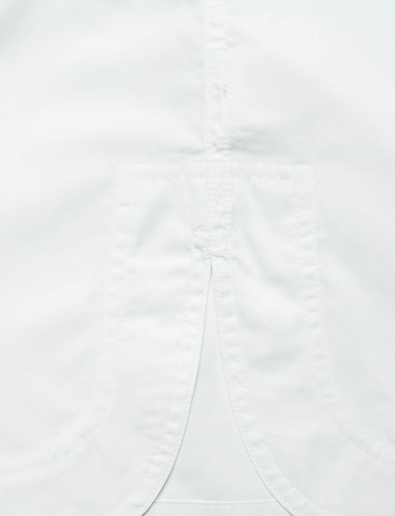 Lauren Ralph Lauren - Cotton Broadcloth Cropped Shirt - långärmade skjortor - white - 3
