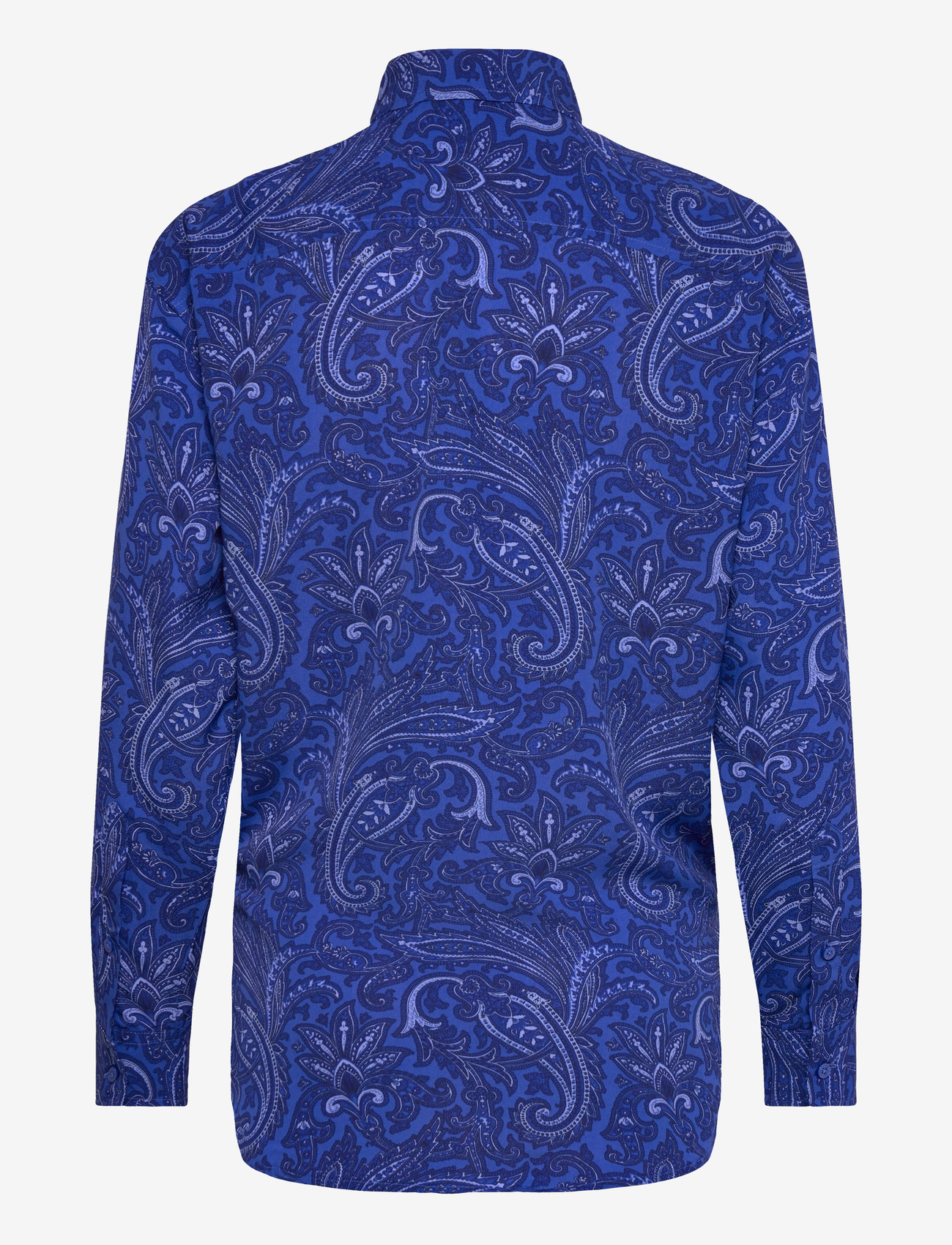 Lauren Ralph Lauren - Relaxed Fit Paisley Crepe Shirt - långärmade skjortor - blue multi - 1
