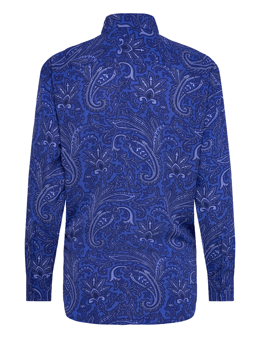 Lauren Ralph Lauren - POLY CDC 79-SHIRT - pitkähihaiset kauluspaidat - blue multi - 2