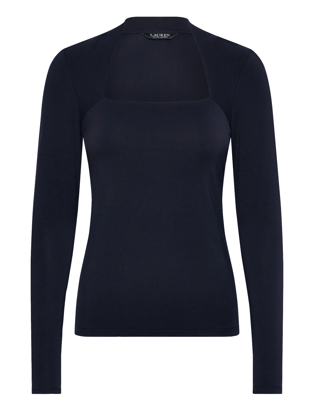 Lauren Ralph Lauren | Stretch Jersey Square-Neck Top | S