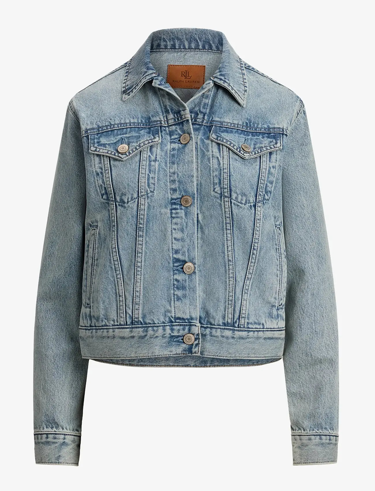 Lauren Ralph Lauren - Denim Trucker Jacket - forårsjakker - odwin wash - 1