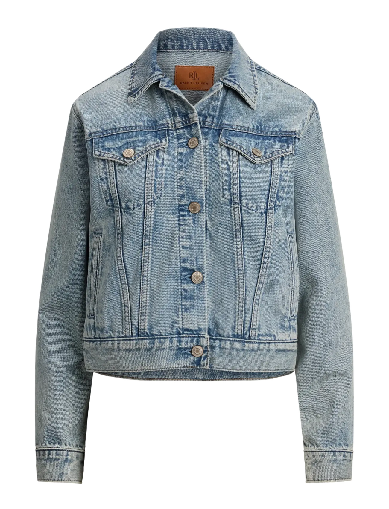 Lauren Ralph Lauren - Denim Trucker Jacket - frühlingsjacken - odwin wash - 1