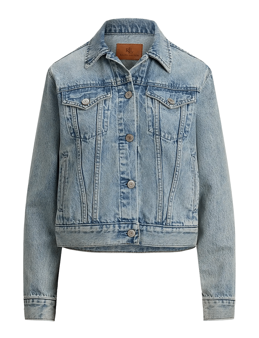 Lauren Ralph Lauren - Denim Trucker Jacket - frühlingsjacken - odwin wash - 1