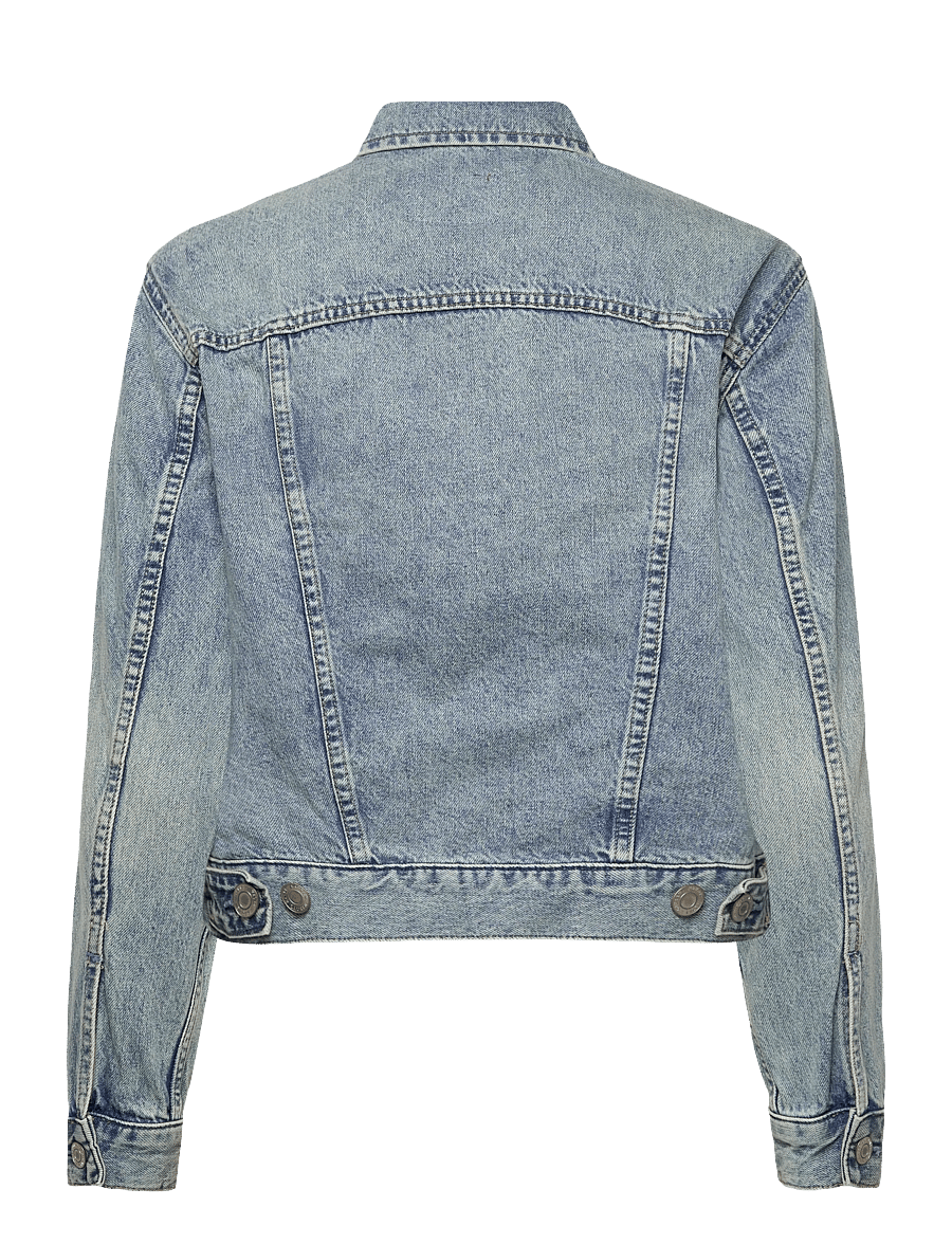 Lauren Ralph Lauren - Denim Trucker Jacket - frühlingsjacken - odwin wash - 2
