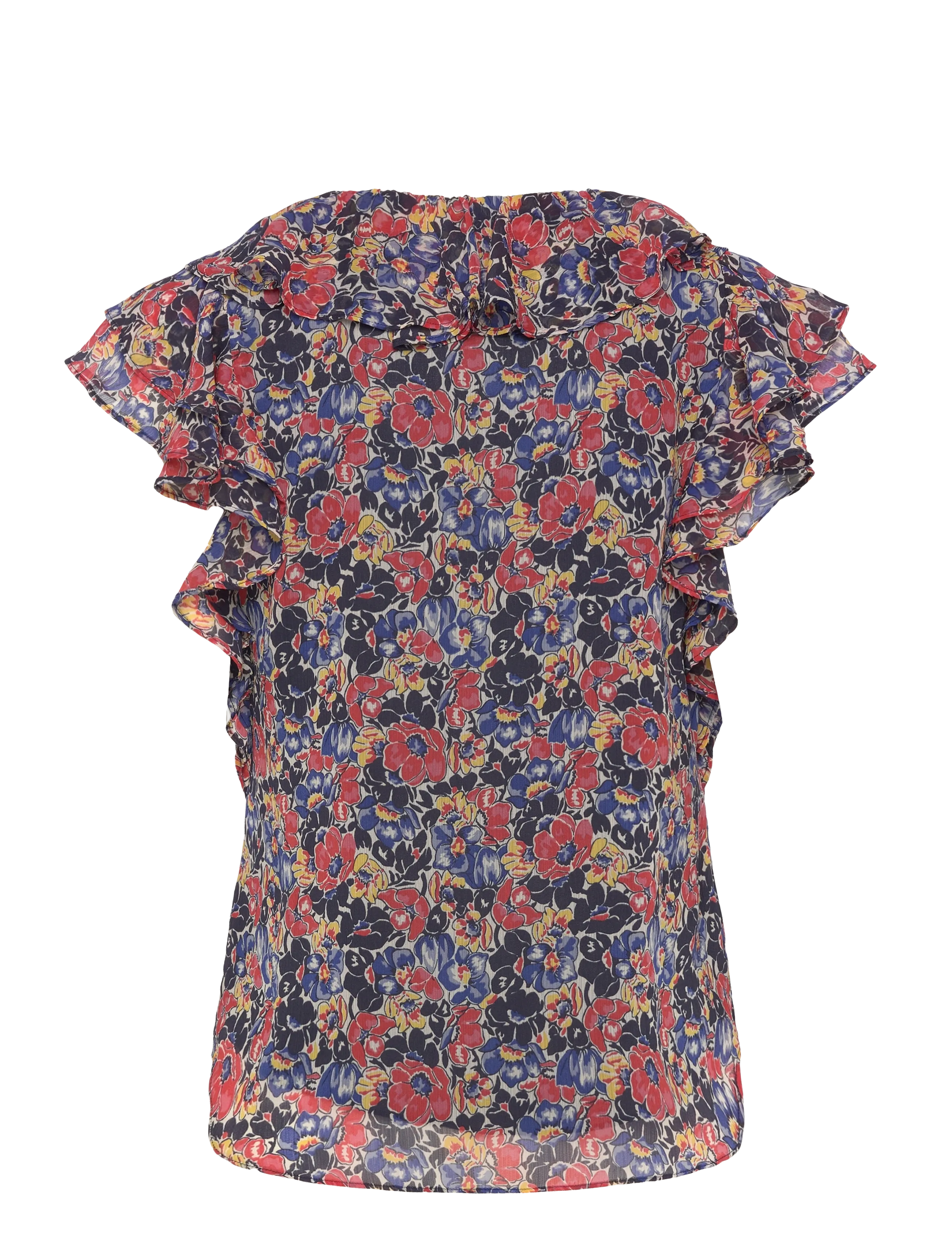 Lauren Ralph Lauren - 200P08674001 - blouses à manches courtes - cream/red/blue - 2
