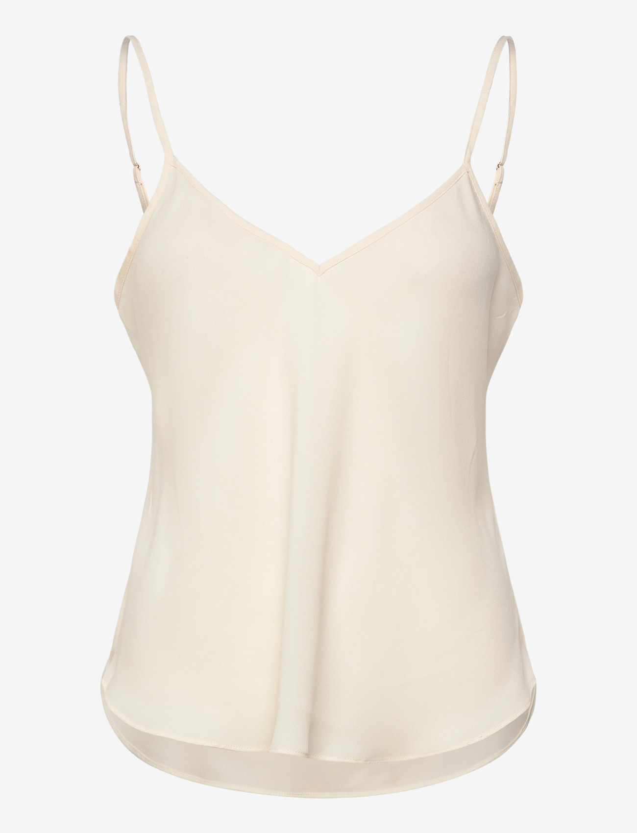 Lauren Ralph Lauren - POLY CRINKLE GGT 58-WVN-SHIRT - varrukateta pluusid - cream multi - 2