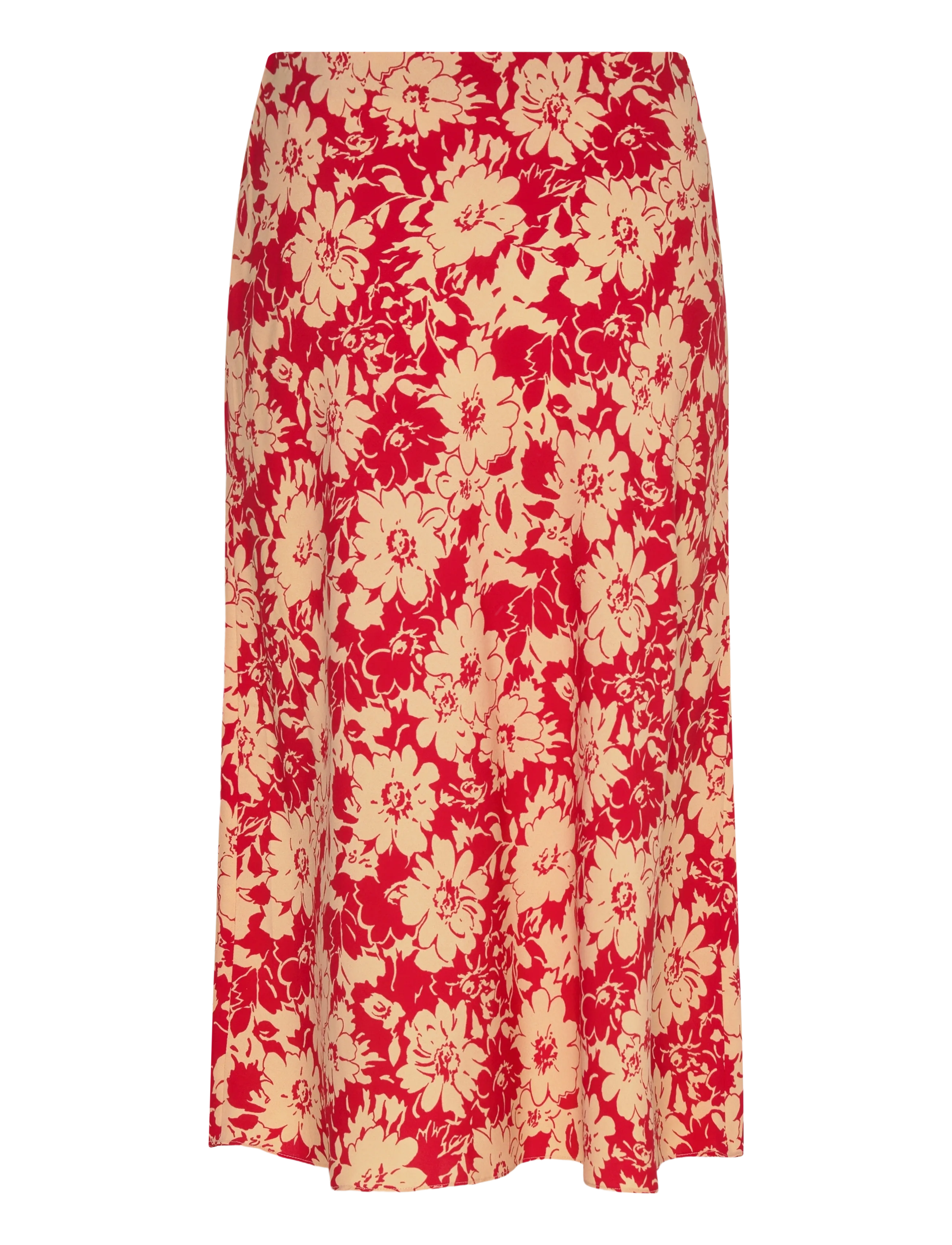Lauren Ralph Lauren - POLY CDC 79-WVN-SKIRT - midi nederdele - red/tan - 1