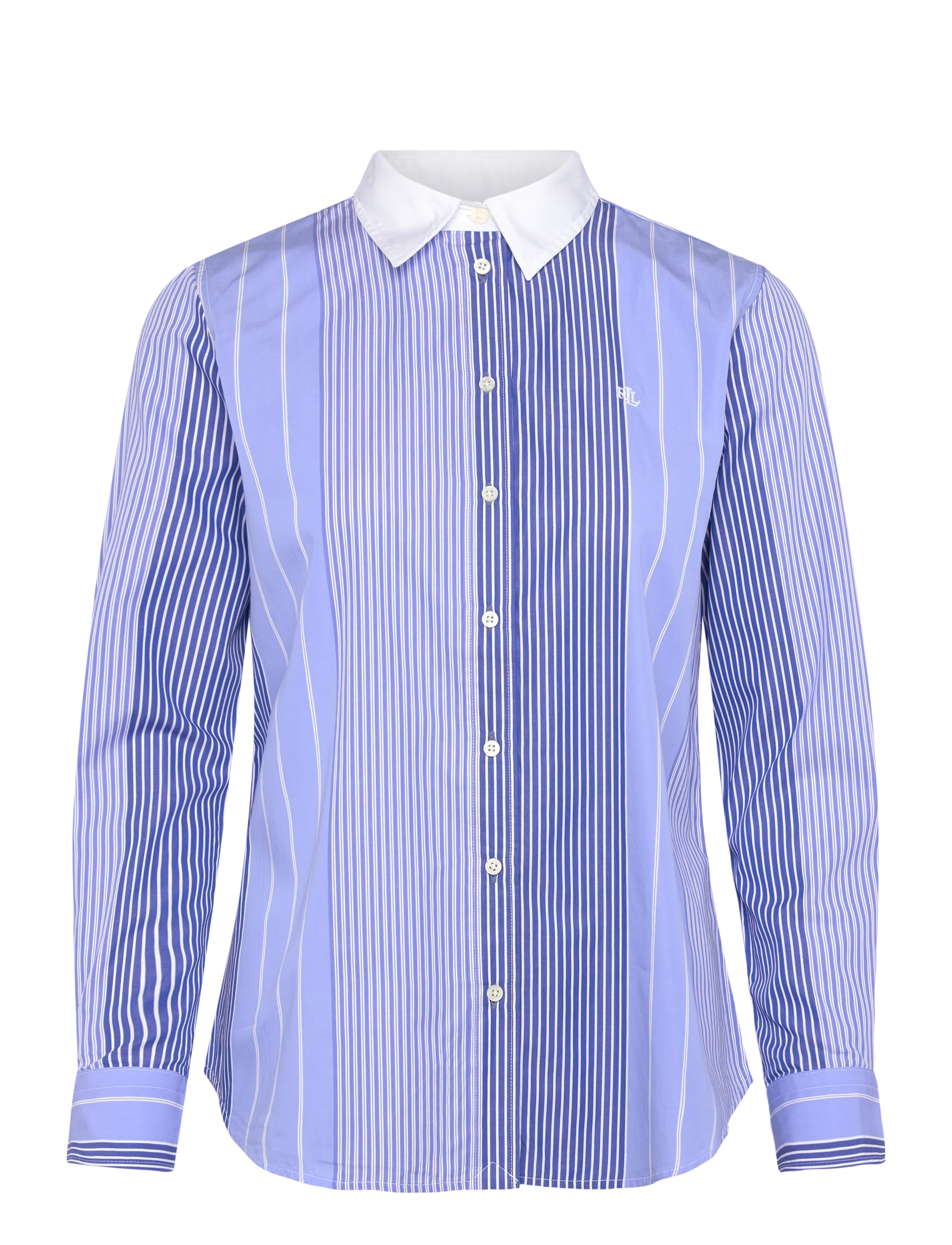 Lauren Ralph Lauren Y/D 70S BROADCLOTH-WVN-SHIRT - Blusar & Skjortor - BLUE/WHITE MULTI / multi