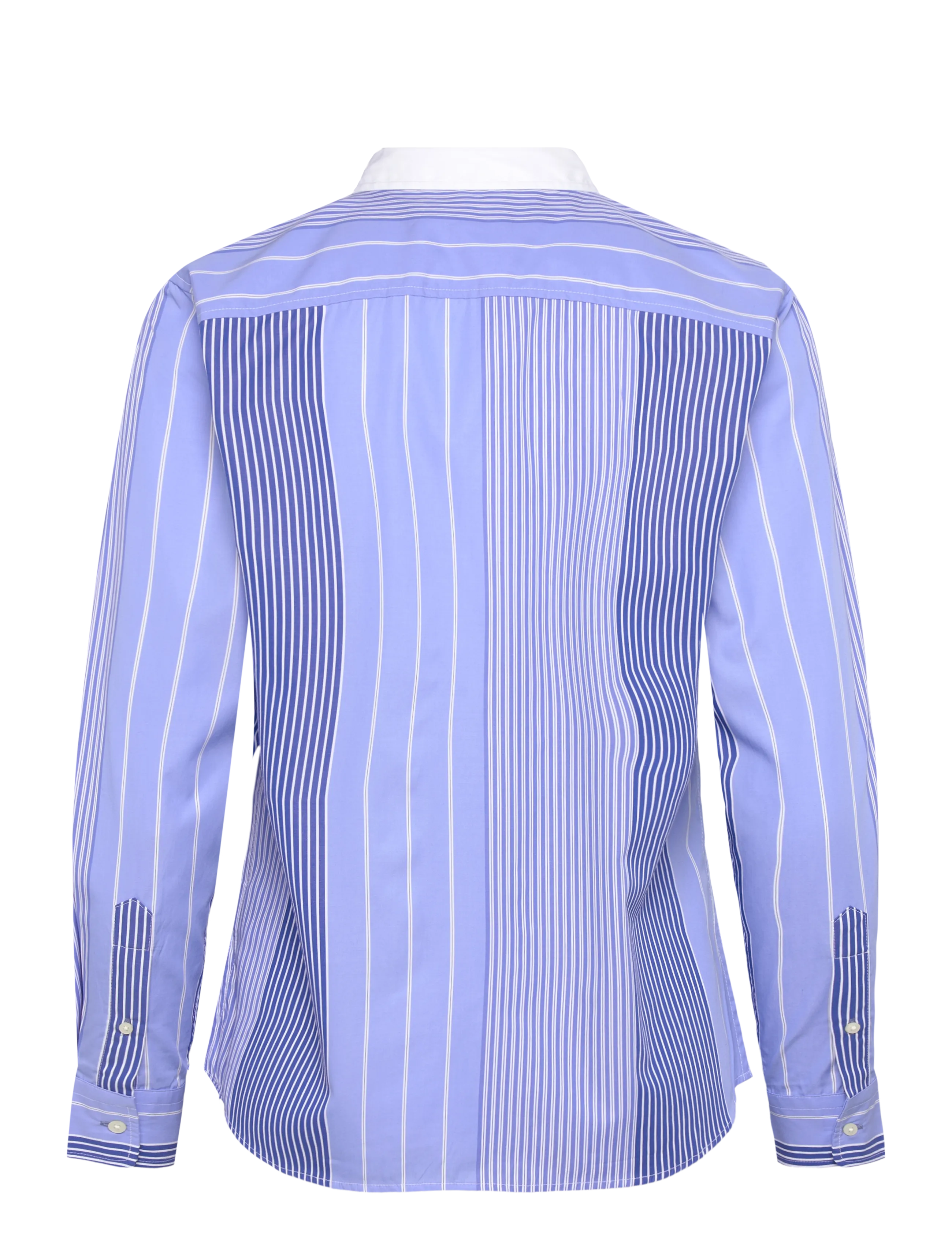 Lauren Ralph Lauren - Y/D 70S BROADCLOTH-WVN-SHIRT - langærmede skjorter - blue/white multi - 2