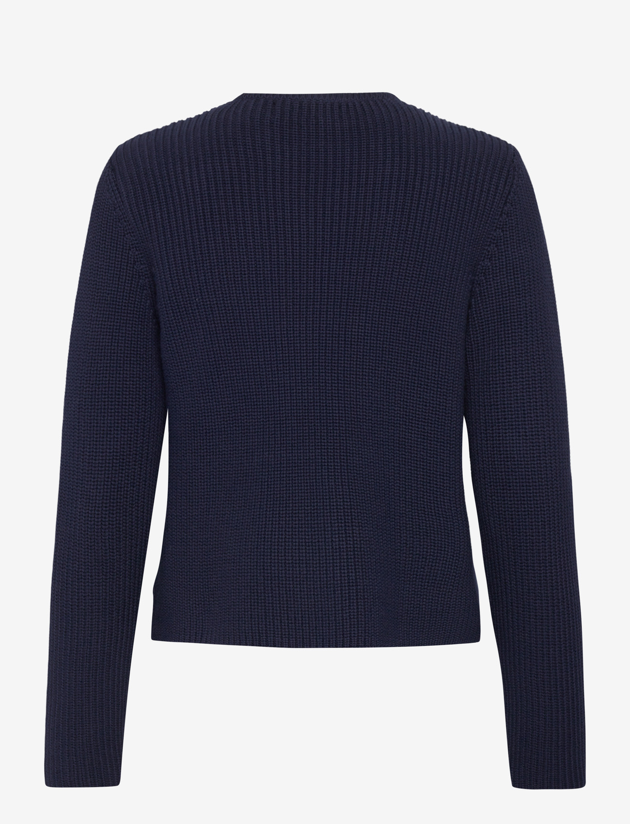 Lauren Ralph Lauren - COMBED COTTON-SWEATER-CARDIGAN - kardiganid - refined navy - 1