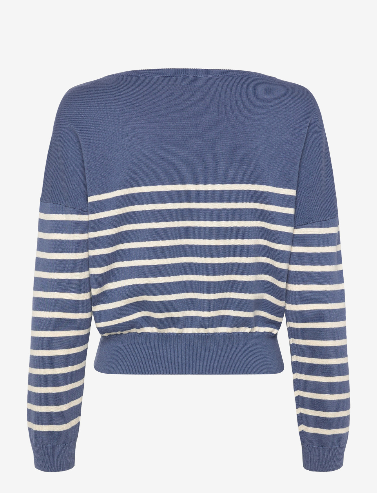Lauren Ralph Lauren - COMBED COTTON-SWEATER-PULLOVER - striktrøjer - carson blue/ masc - 1