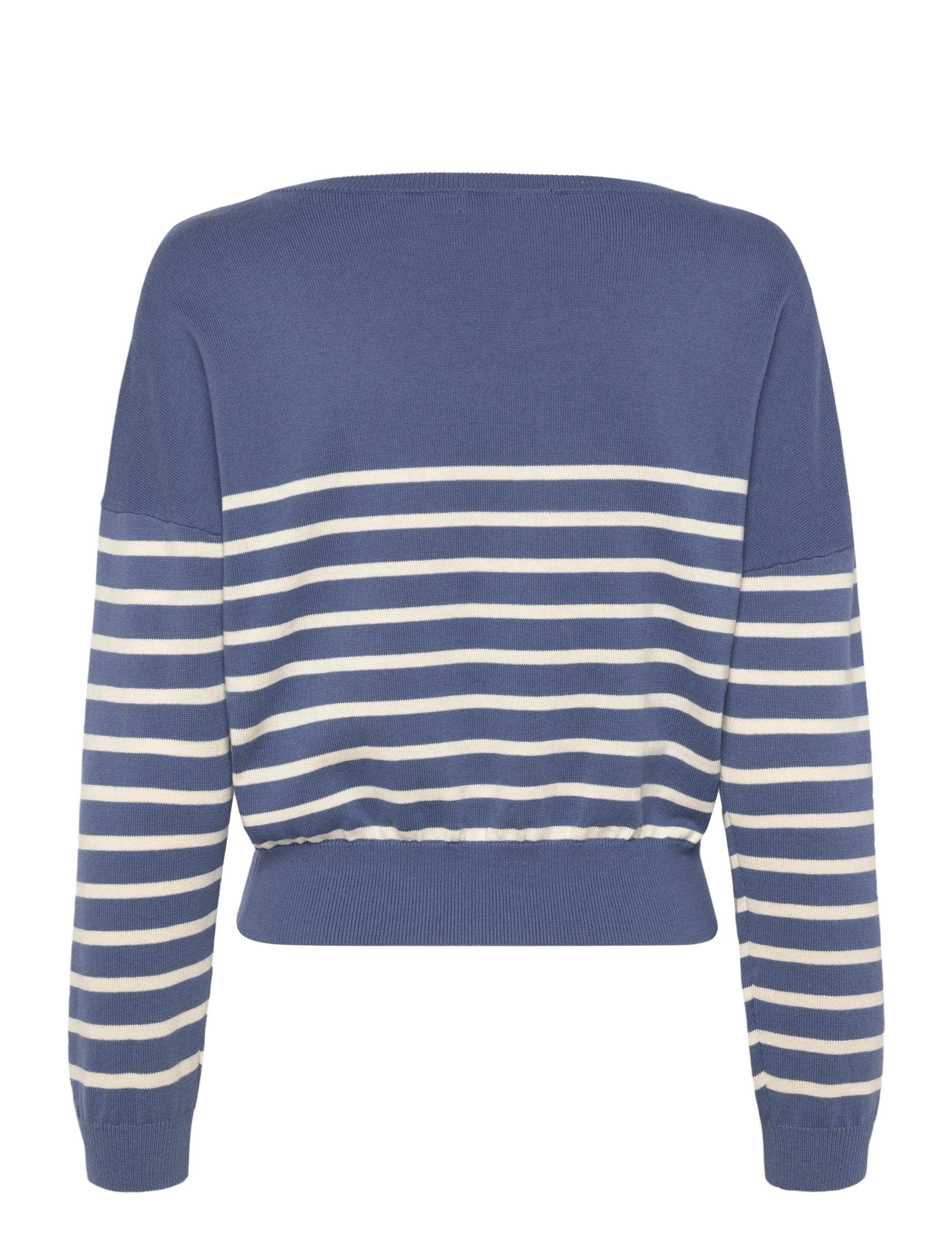 Lauren Ralph Lauren - COMBED COTTON-SWEATER-PULLOVER - swetry - carson blue/ masc - 1