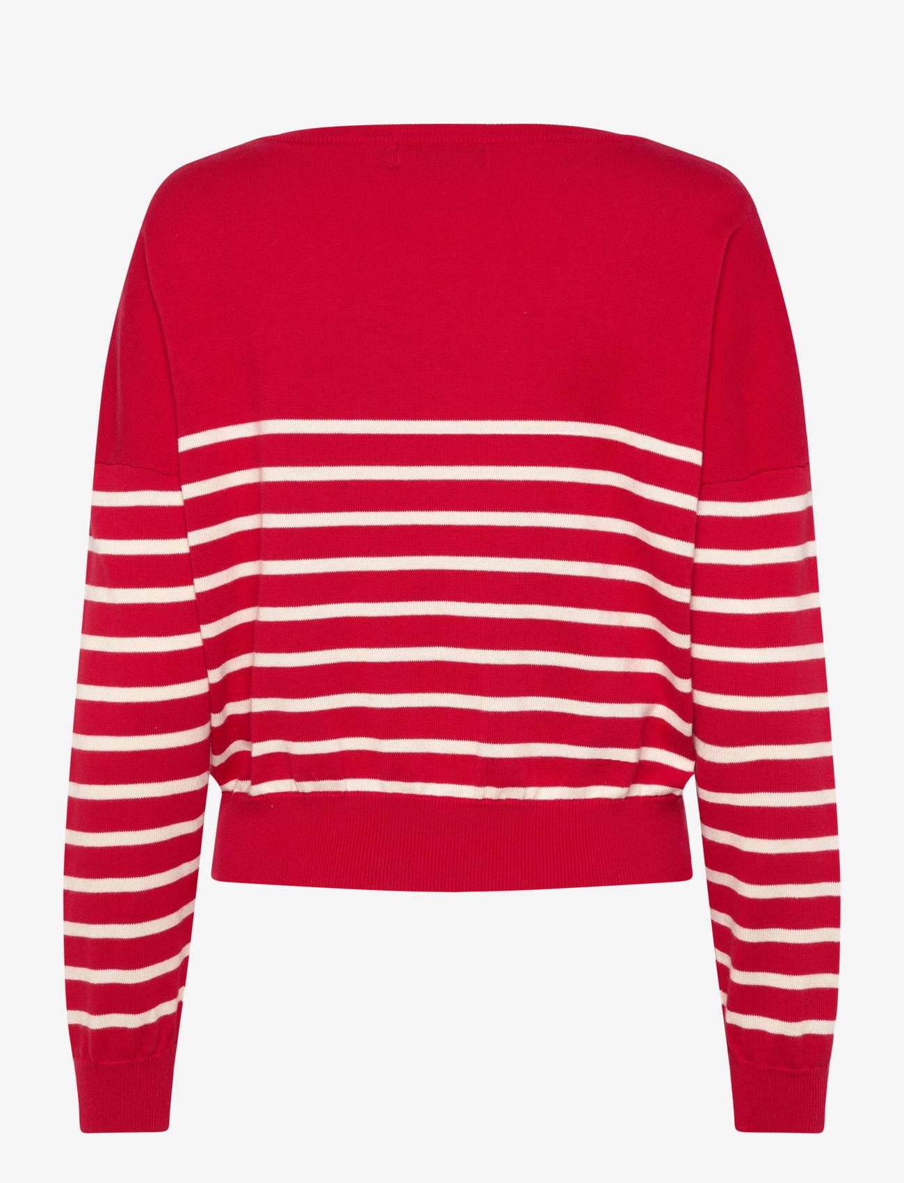Lauren Ralph Lauren - COMBED COTTON-SWEATER-PULLOVER - striktrøjer - cruise red/mascar - 1