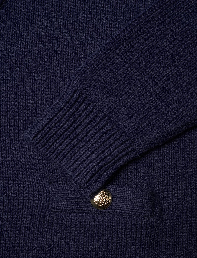 Lauren Ralph Lauren - COMBED COTTON-SWEATER-PULLOVER - stickade tröjor - refined navy mult - 3