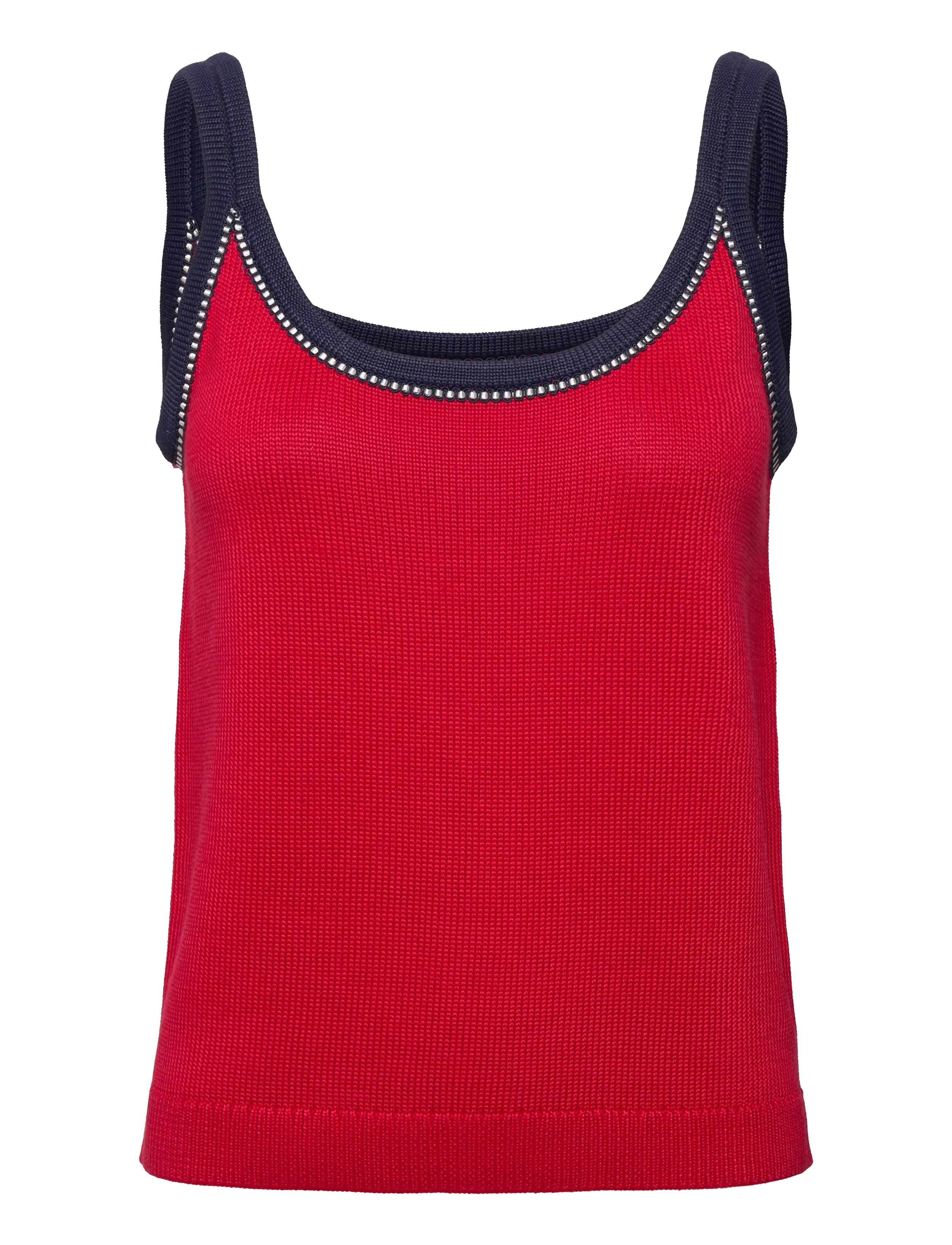 Lauren Ralph Lauren MATTE RAYON PL CTN-SWEATER-PULLOVER - Ralph Lauren - CRUISE RED MULTI / red