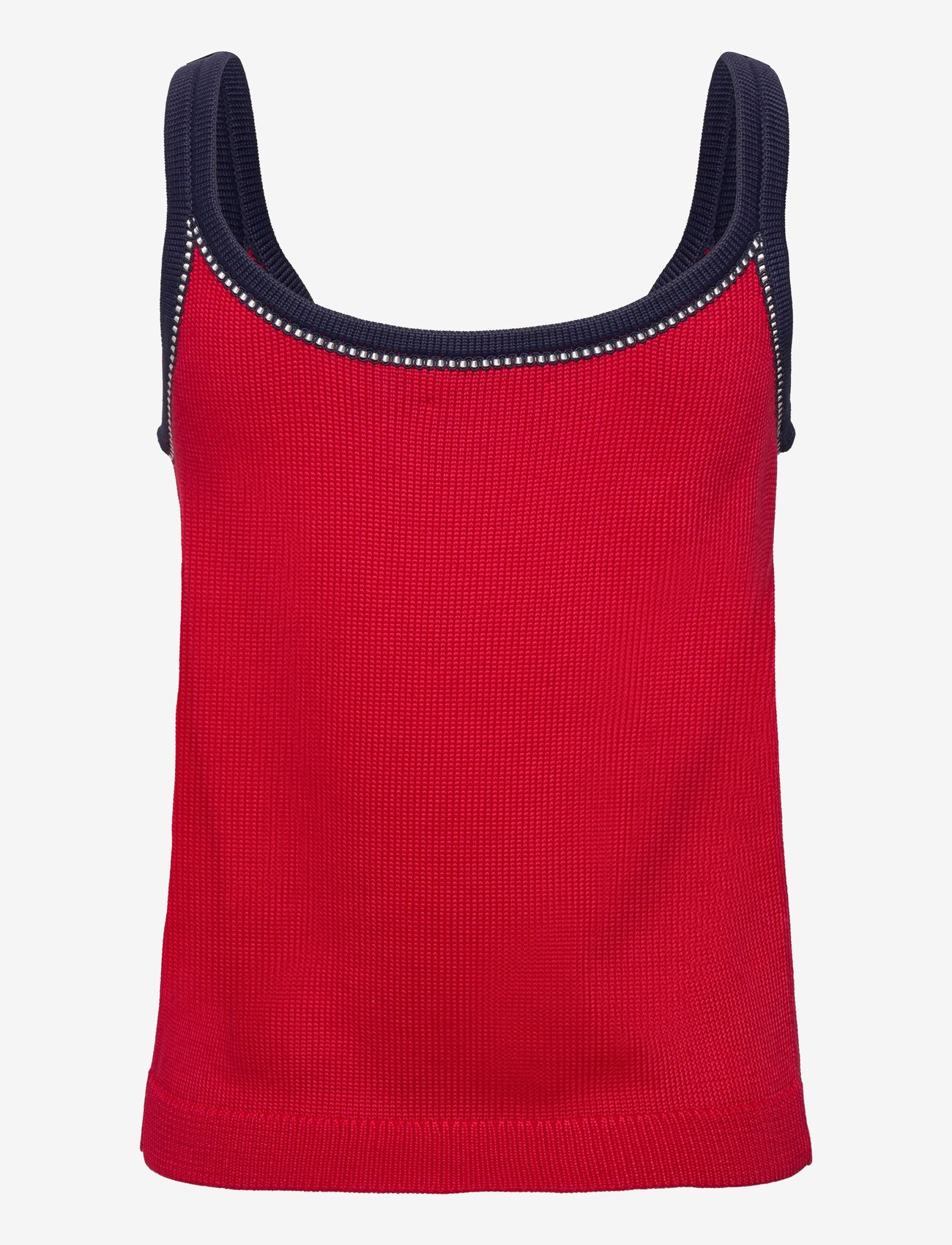 Lauren Ralph Lauren - MATTE RAYON PL CTN-SWEATER-PULLOVER - striktrøjer - cruise red multi - 1