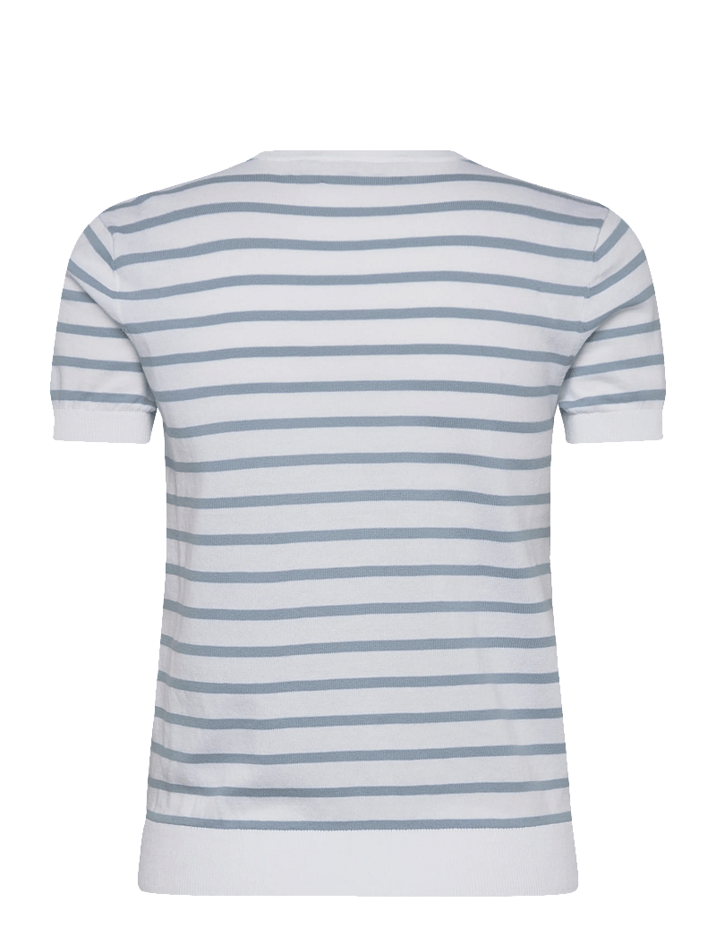 Lauren Ralph Lauren - SUPERFINE COTTON-SWEATER-PULLOVER - pullover - white/blue note - 2