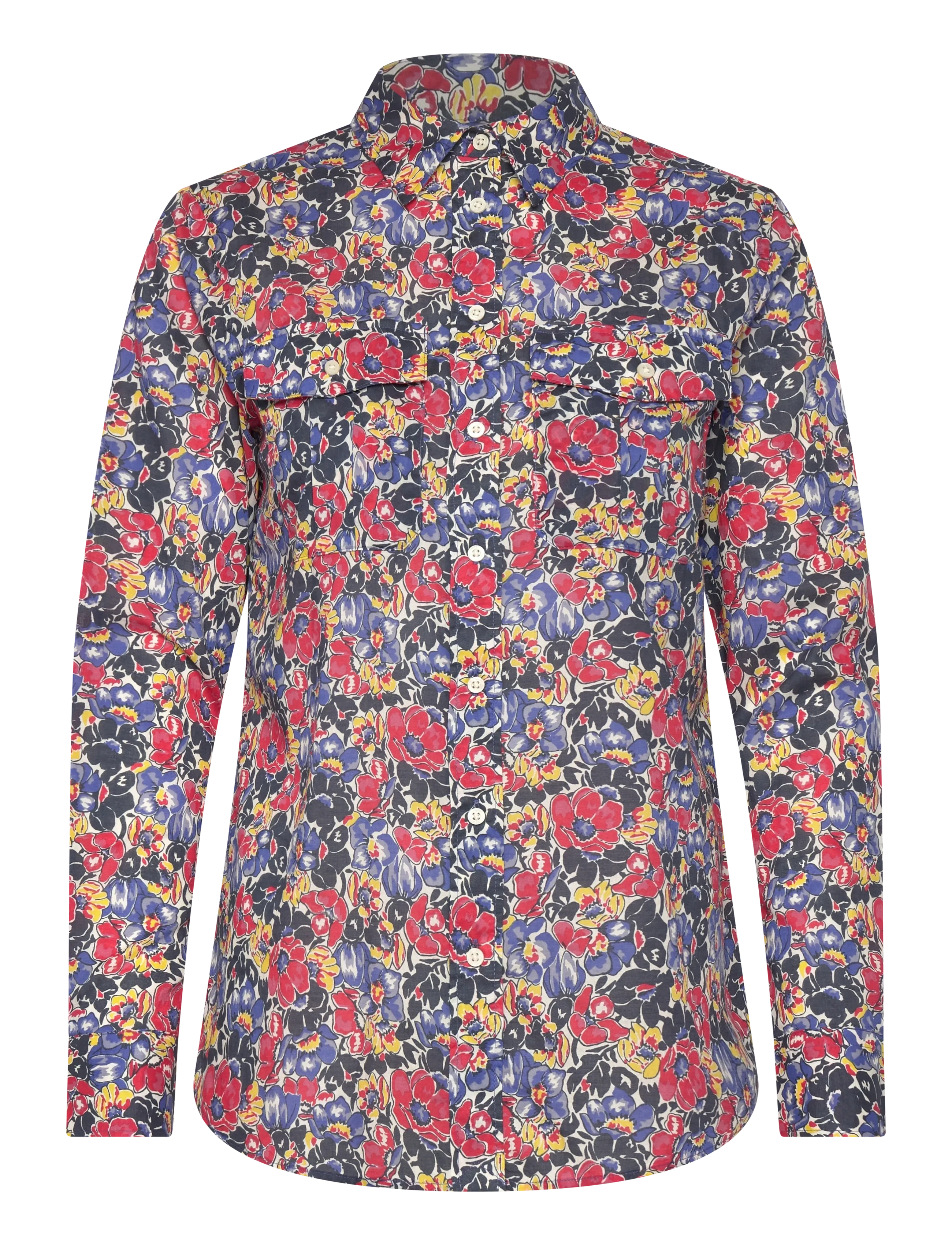 Lauren Ralph Lauren 200P08827001 - Blusar & Skjortor - CREAM/RED/BLUE / multi