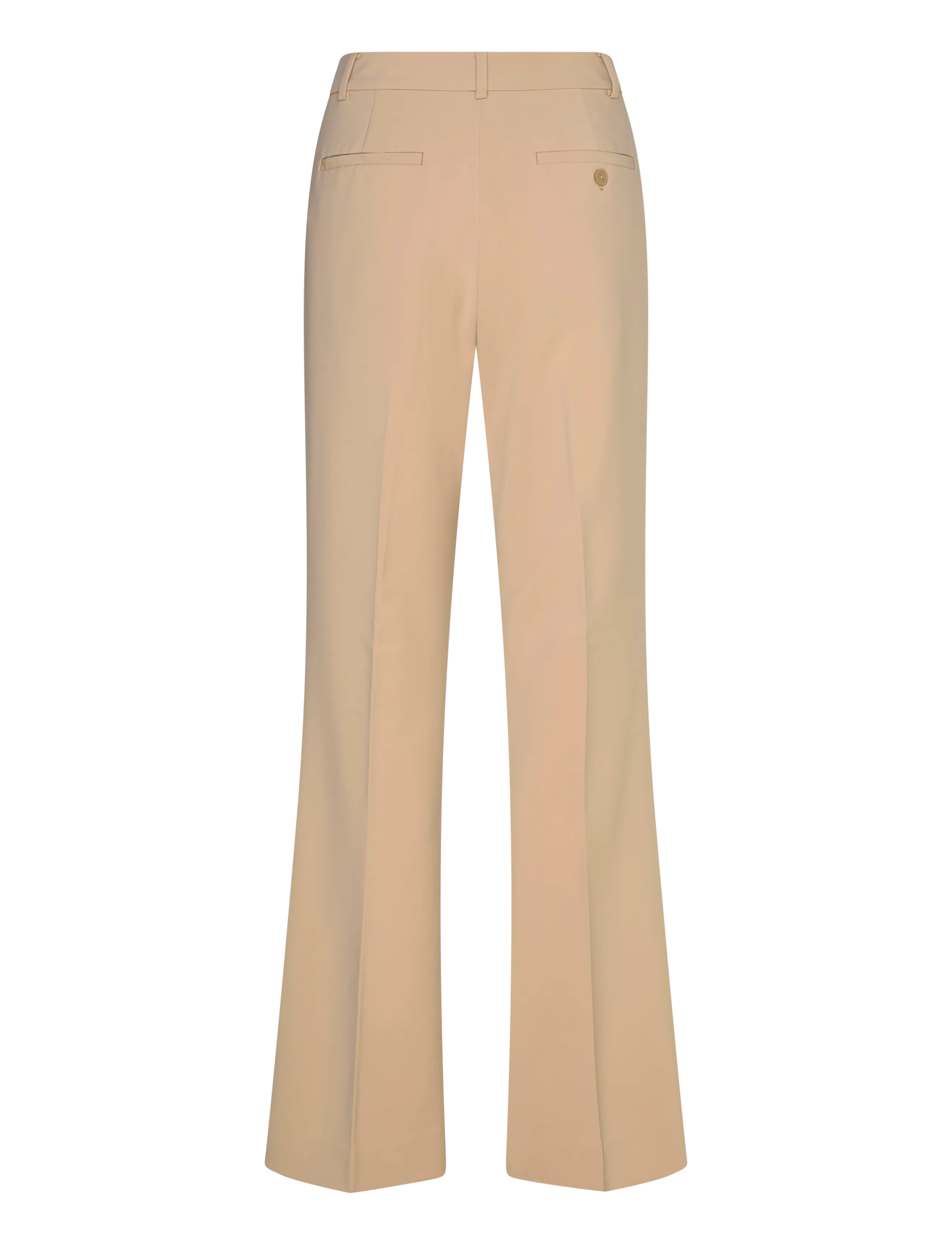Lauren Ralph Lauren - CITY CREPE-WVN-PANTS - habitbukser - birch tan - 2