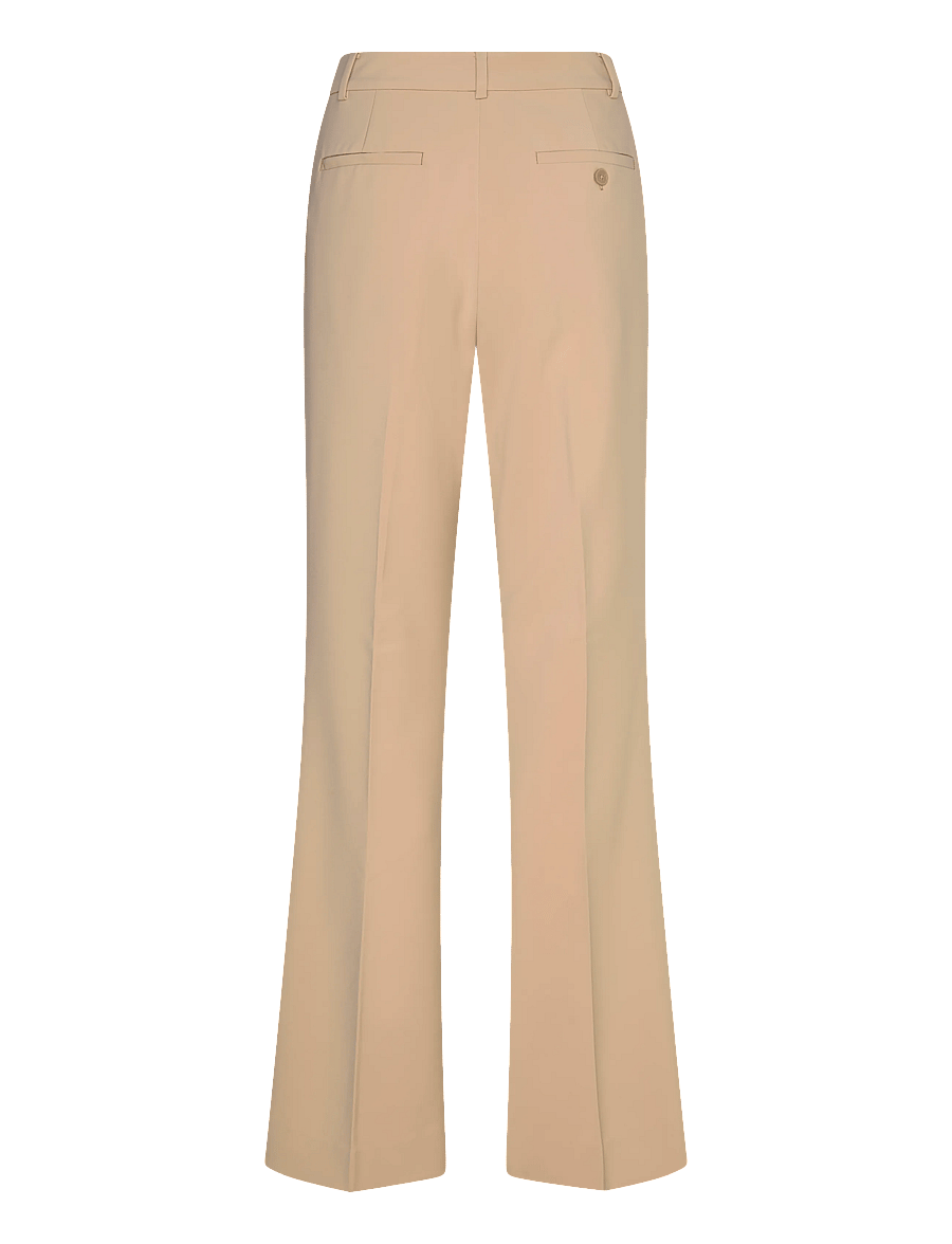 Lauren Ralph Lauren - CITY CREPE-WVN-PANTS - kostymbyxor - birch tan - 2