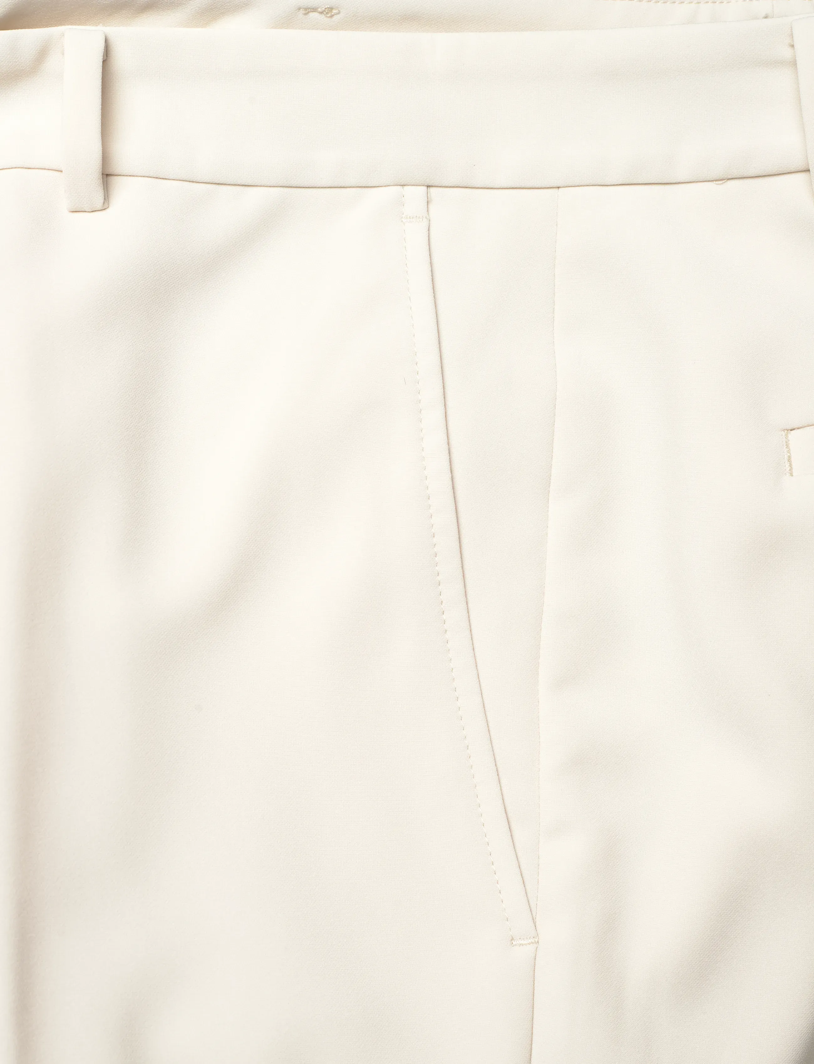 Lauren Ralph Lauren - CITY CREPE-WVN-PANTS - anzugshosen - mascarpone cream - 3