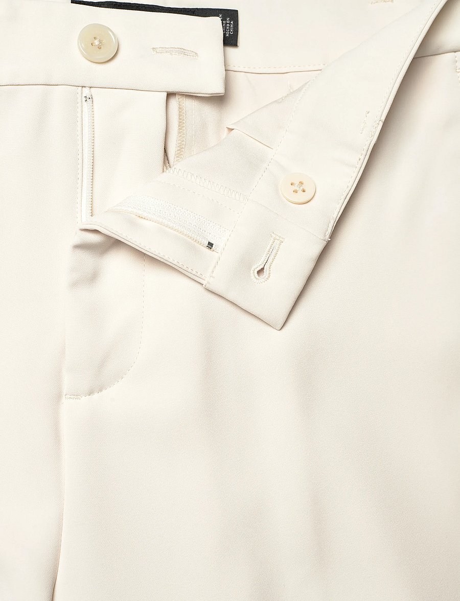 Lauren Ralph Lauren - CITY CREPE-WVN-PANTS - kostymbyxor - mascarpone cream - 4