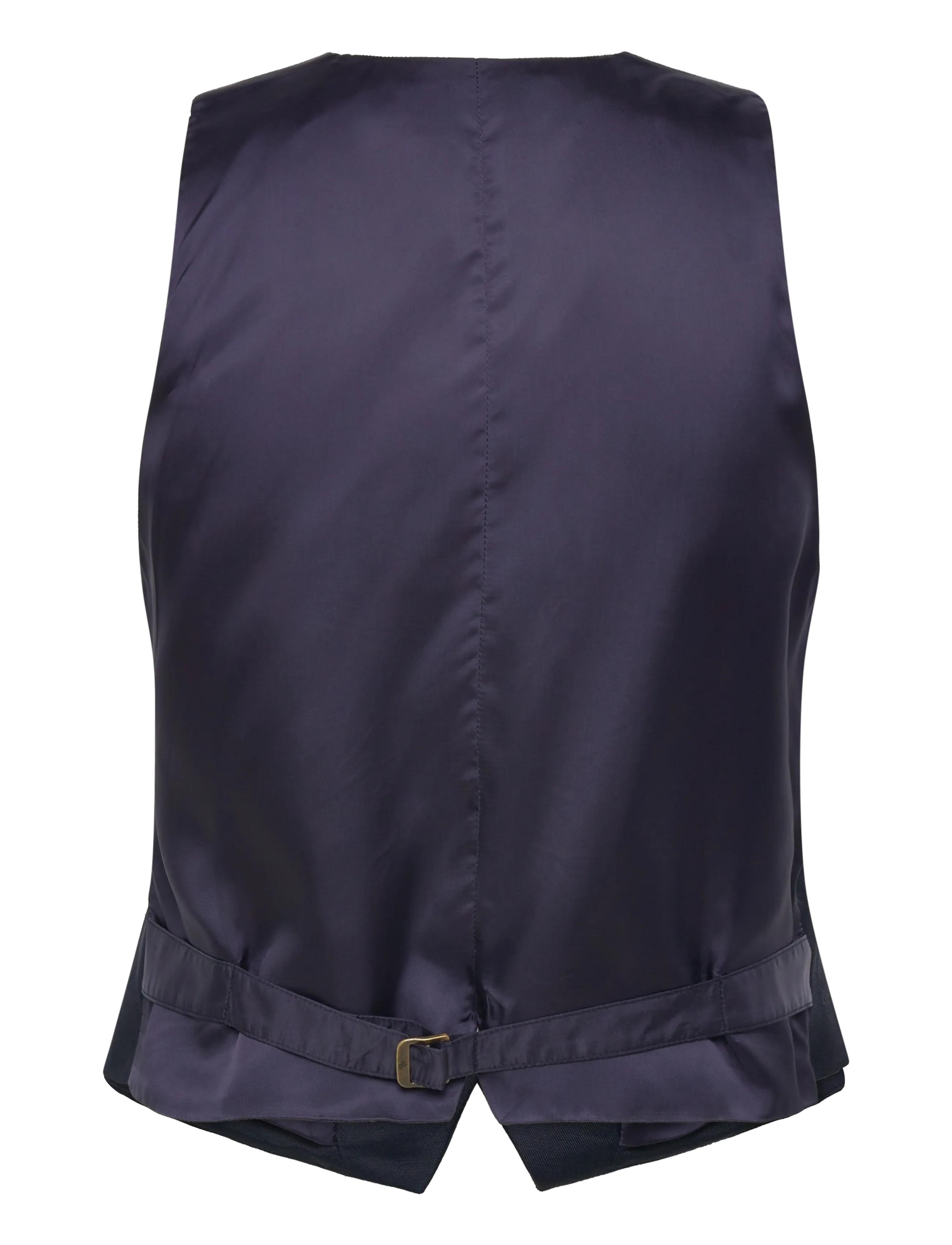 Lauren Ralph Lauren - LT DRAPY LINEN VISC-WVN-VEST - forårsjakker - lauren navy - 2