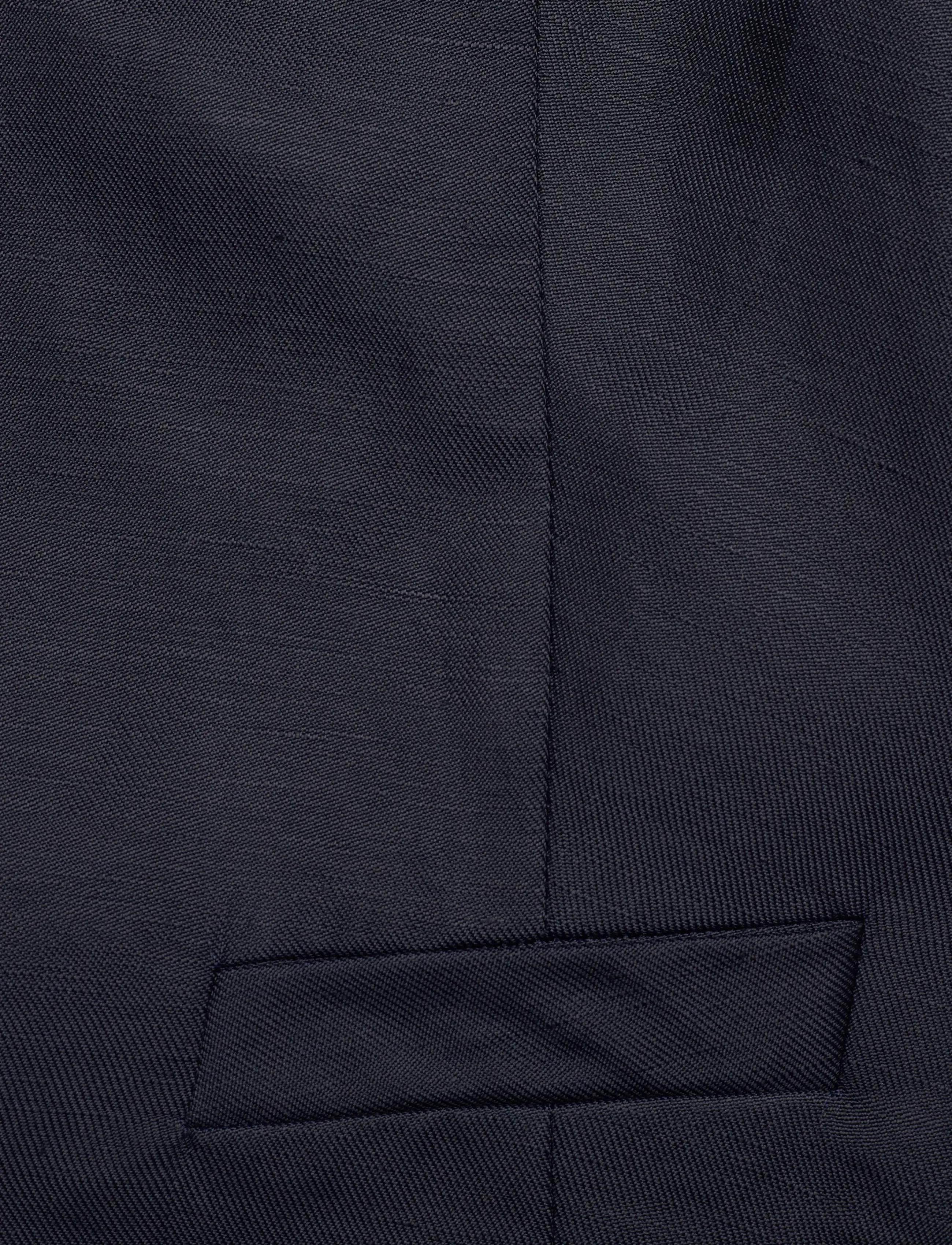 Lauren Ralph Lauren - LT DRAPY LINEN VISC-WVN-VEST - forårsjakker - lauren navy - 5