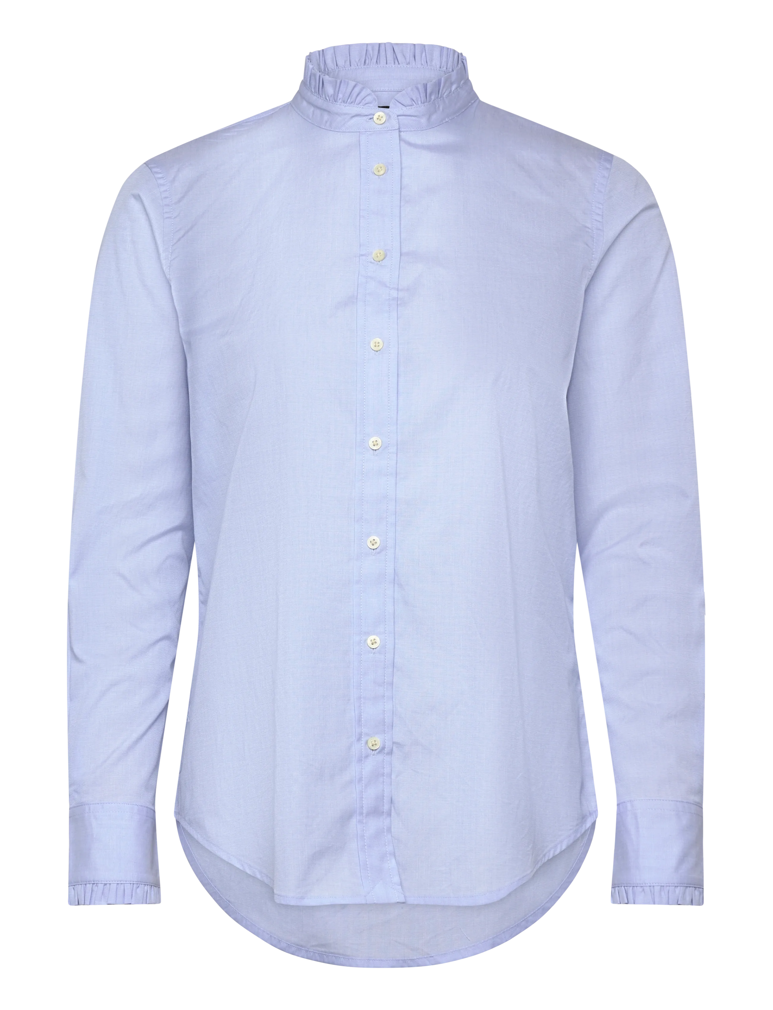 Lauren Ralph Lauren Y/D CTTN END ON END-WVN-SHIRT - Riided - LIGHT SKY BLUE / blue